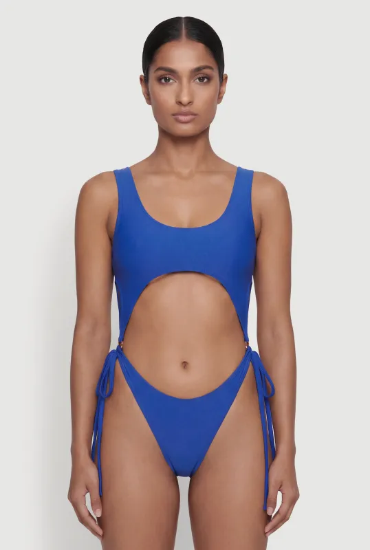 O Ring Detail High Cut Monokini made by Rainbow