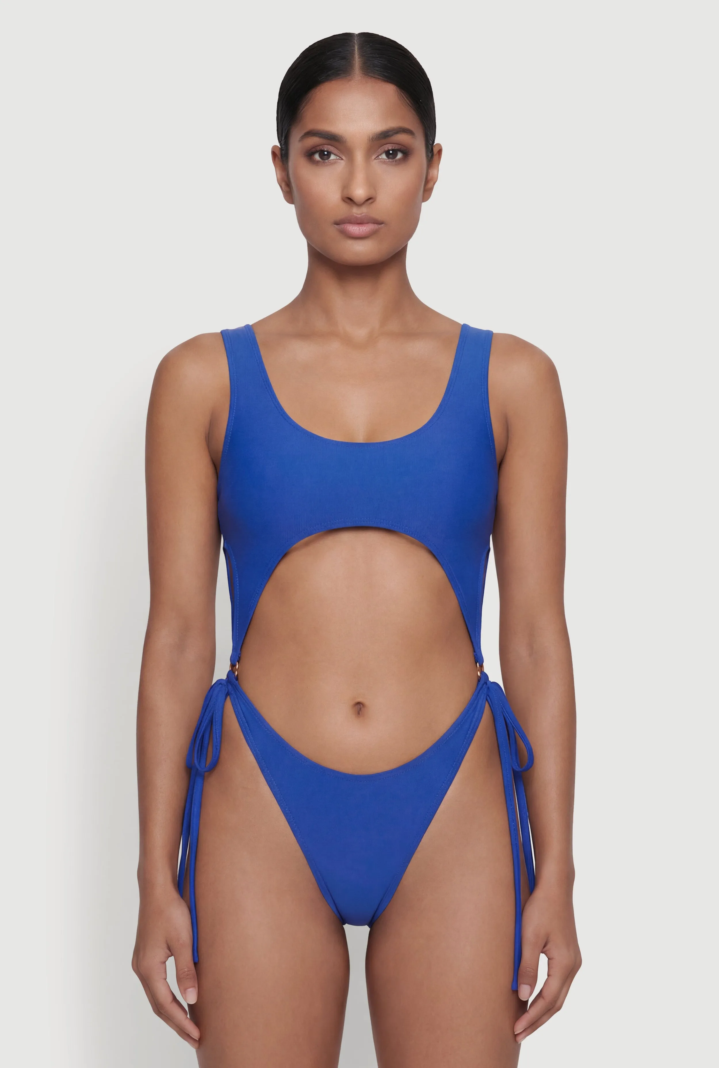O Ring Detail High Cut Monokini sold by Rainbow