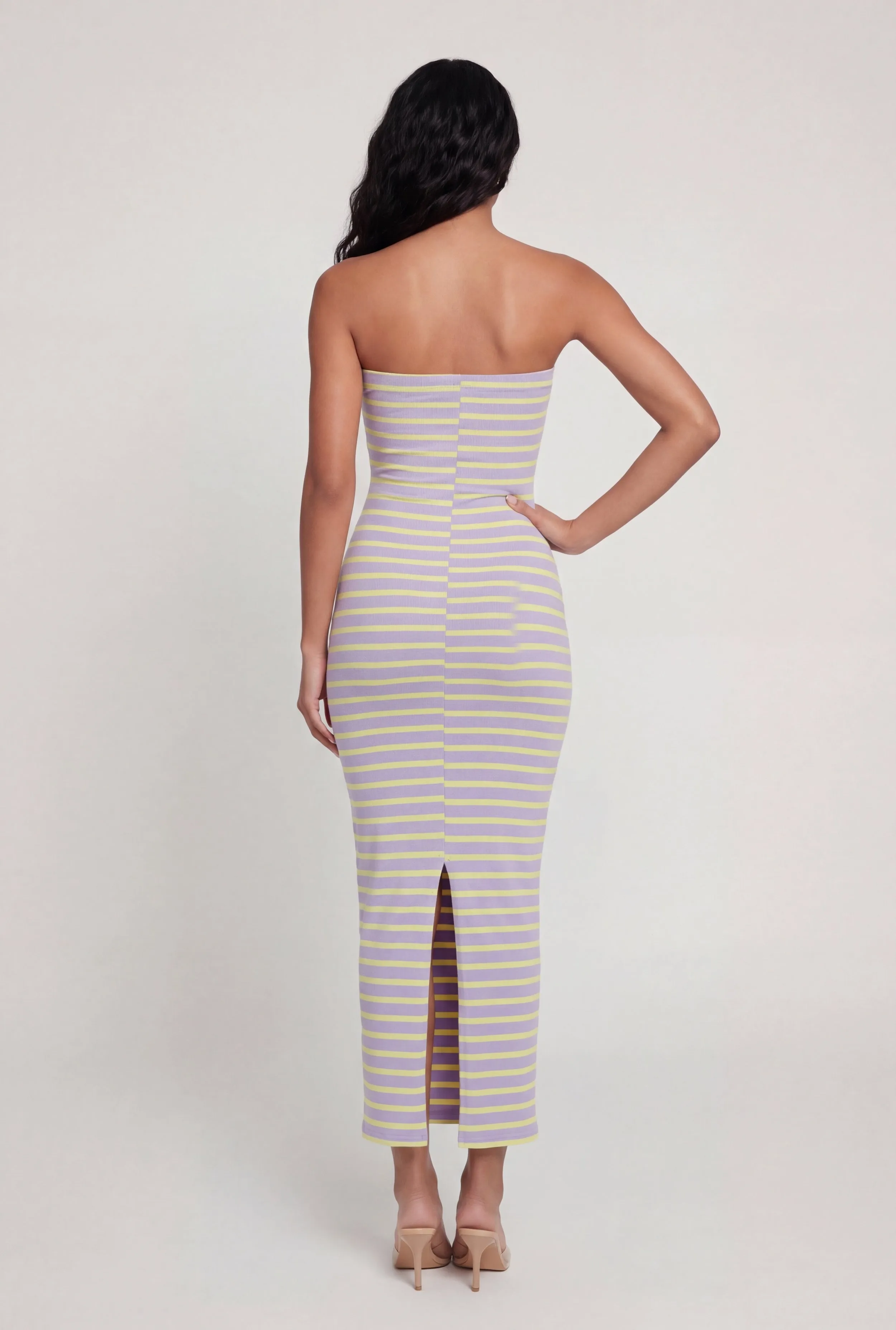 Striped Tube Midi Dress sold by Rainbow product image thumbnail 3