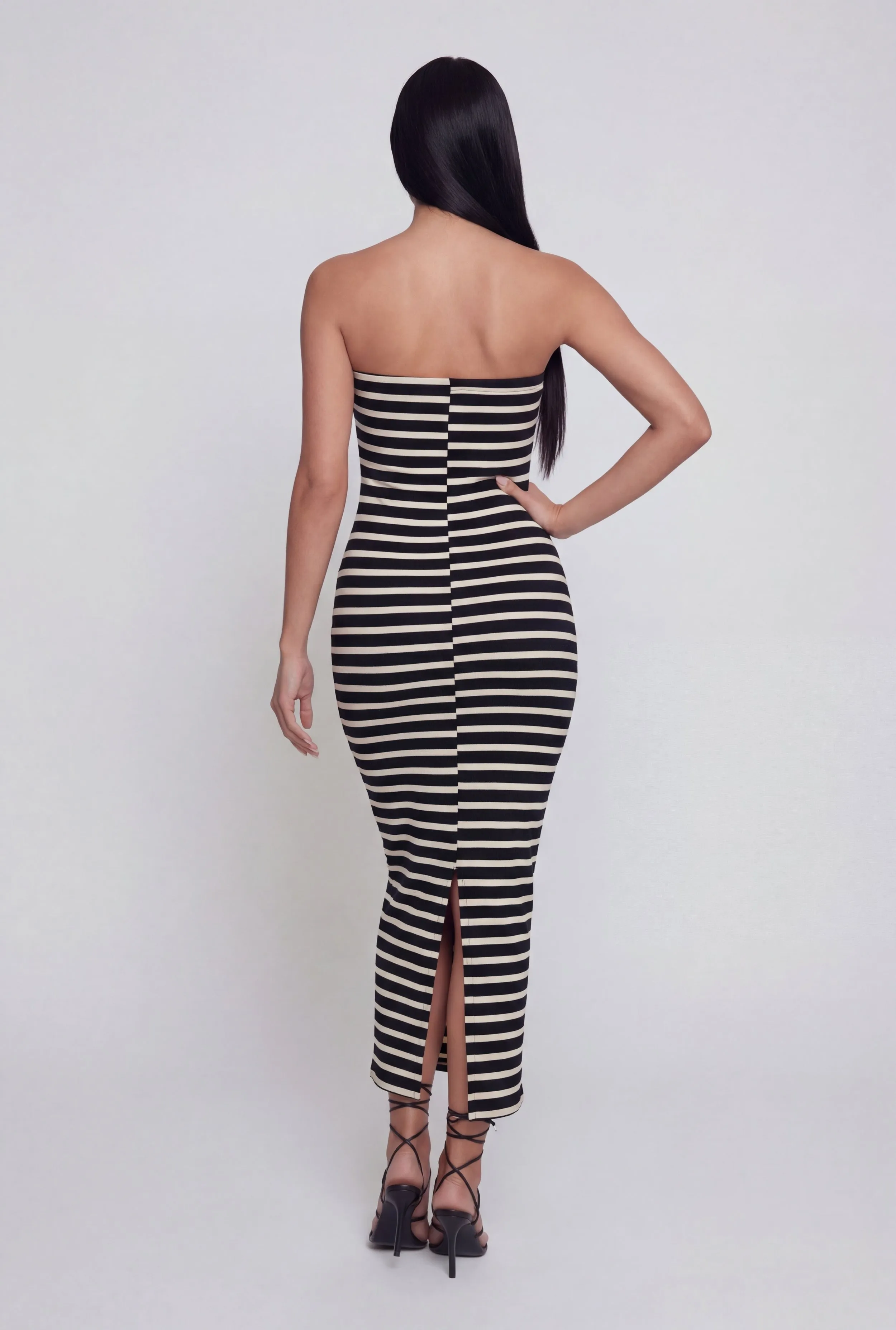 Striped Tube Midi Dress sold by Rainbow product image thumbnail 3
