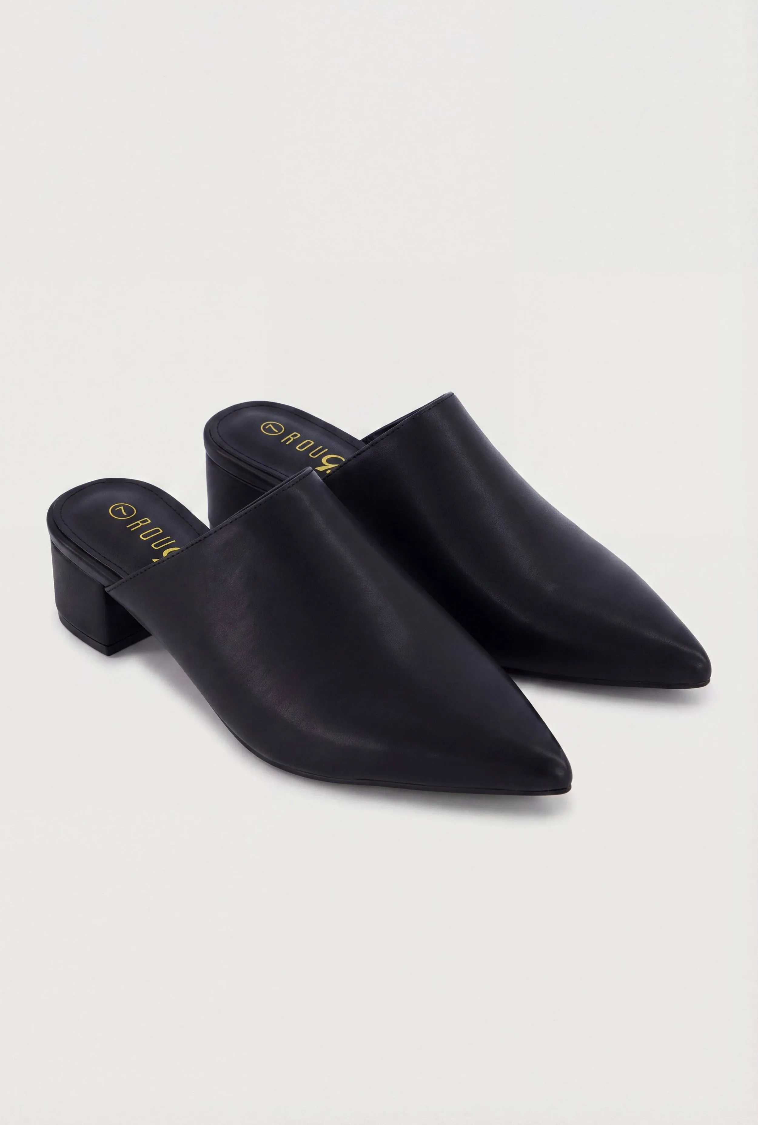 Pointed Toe Block Heel Mules sold by Rainbow product image thumbnail 3