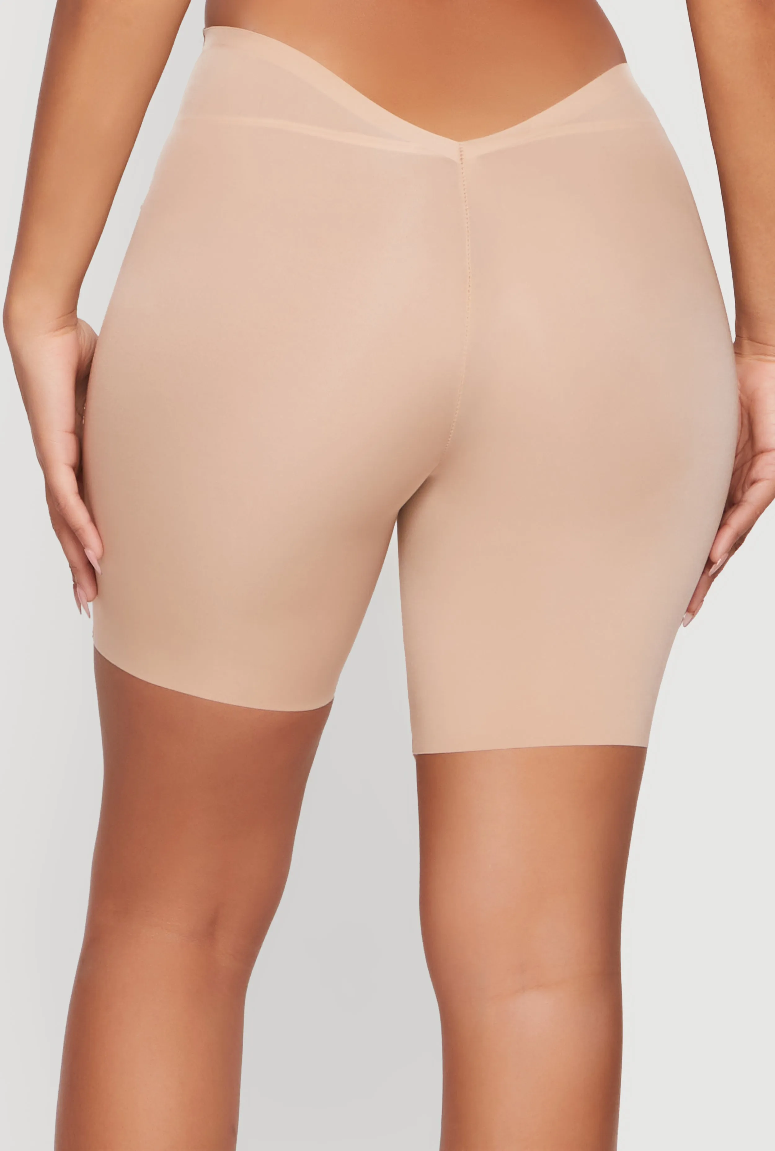 High Waisted V Back Shapewear Shorts sold by Rainbow product image thumbnail 5