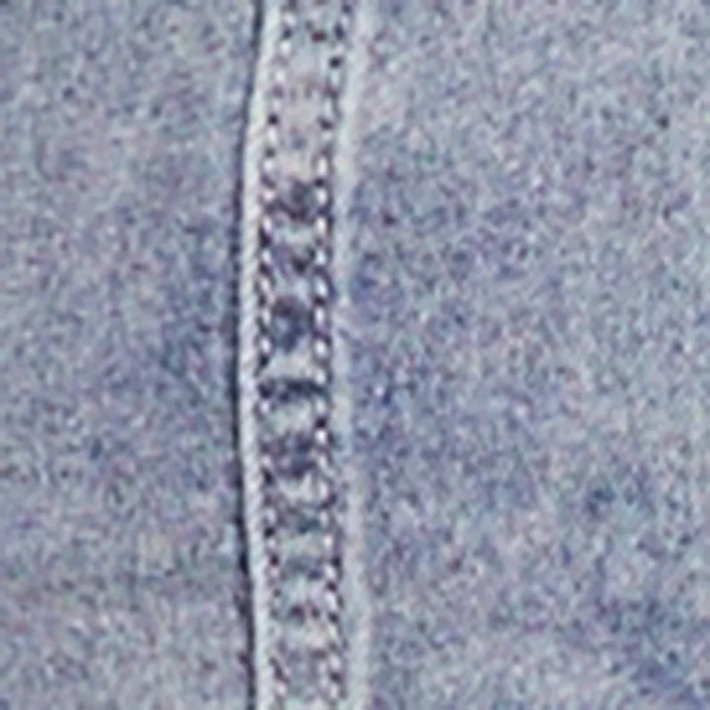 Destroyed Detail Frayed Raw Hem Denim Shorts sold by Rainbow product image thumbnail 4