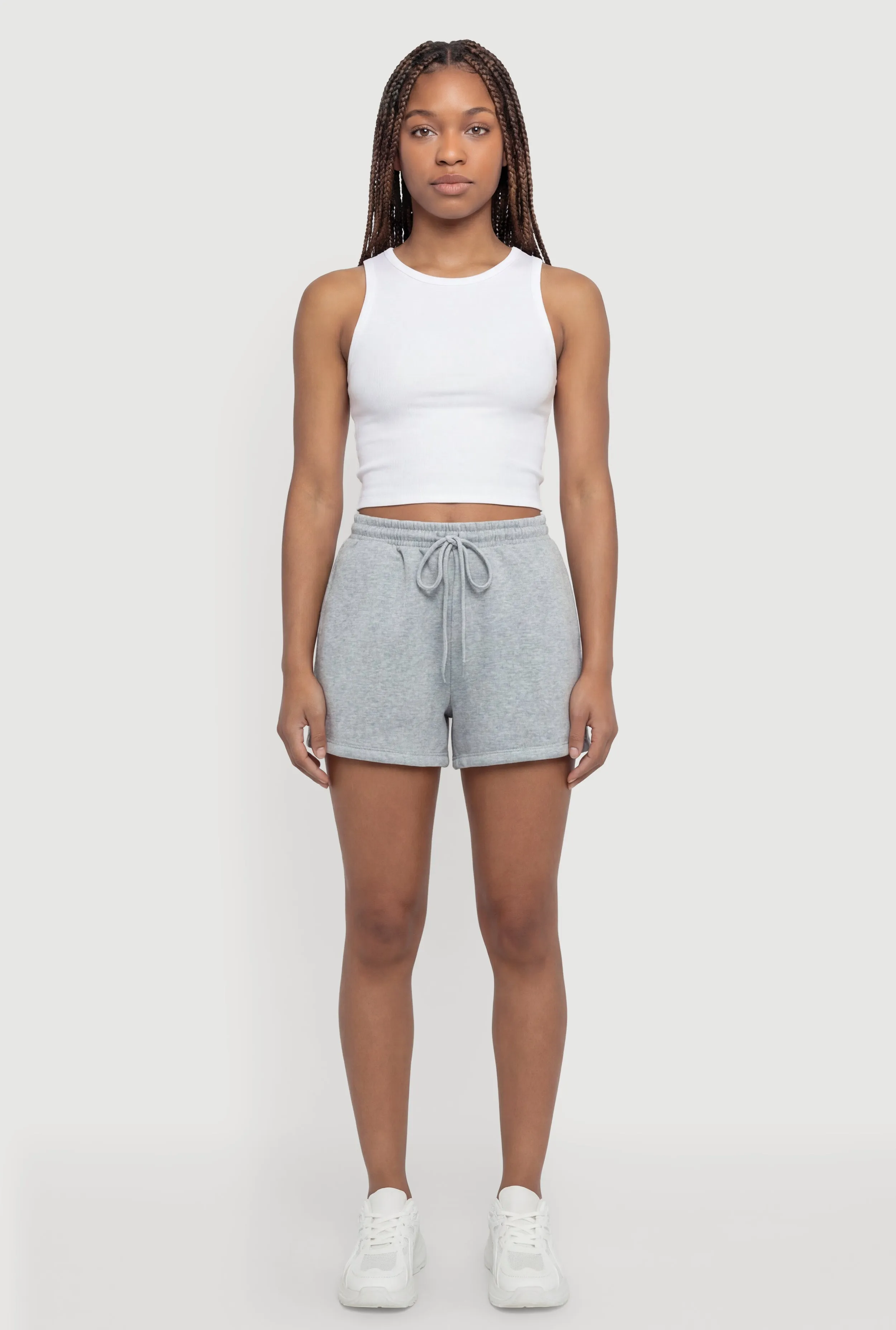 Drawstring High Waist Sweatshorts sold by Rainbow product image thumbnail 2
