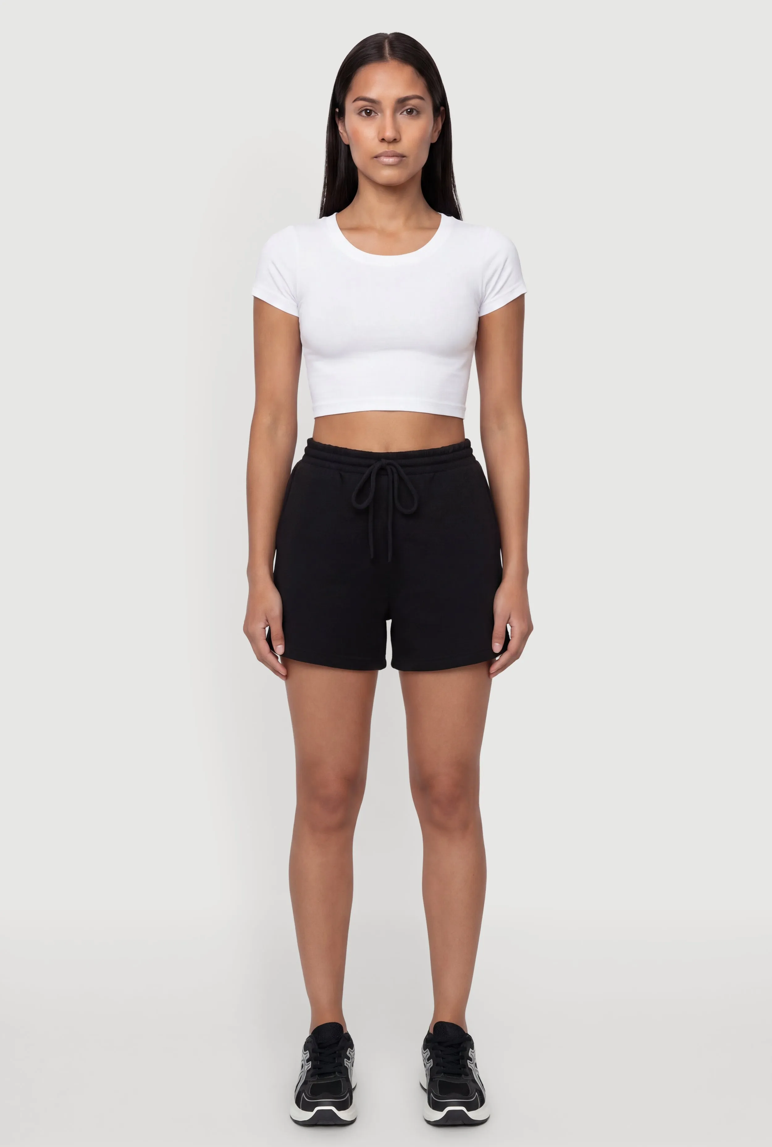 Drawstring High Waist Sweatshorts sold by Rainbow product image thumbnail 4