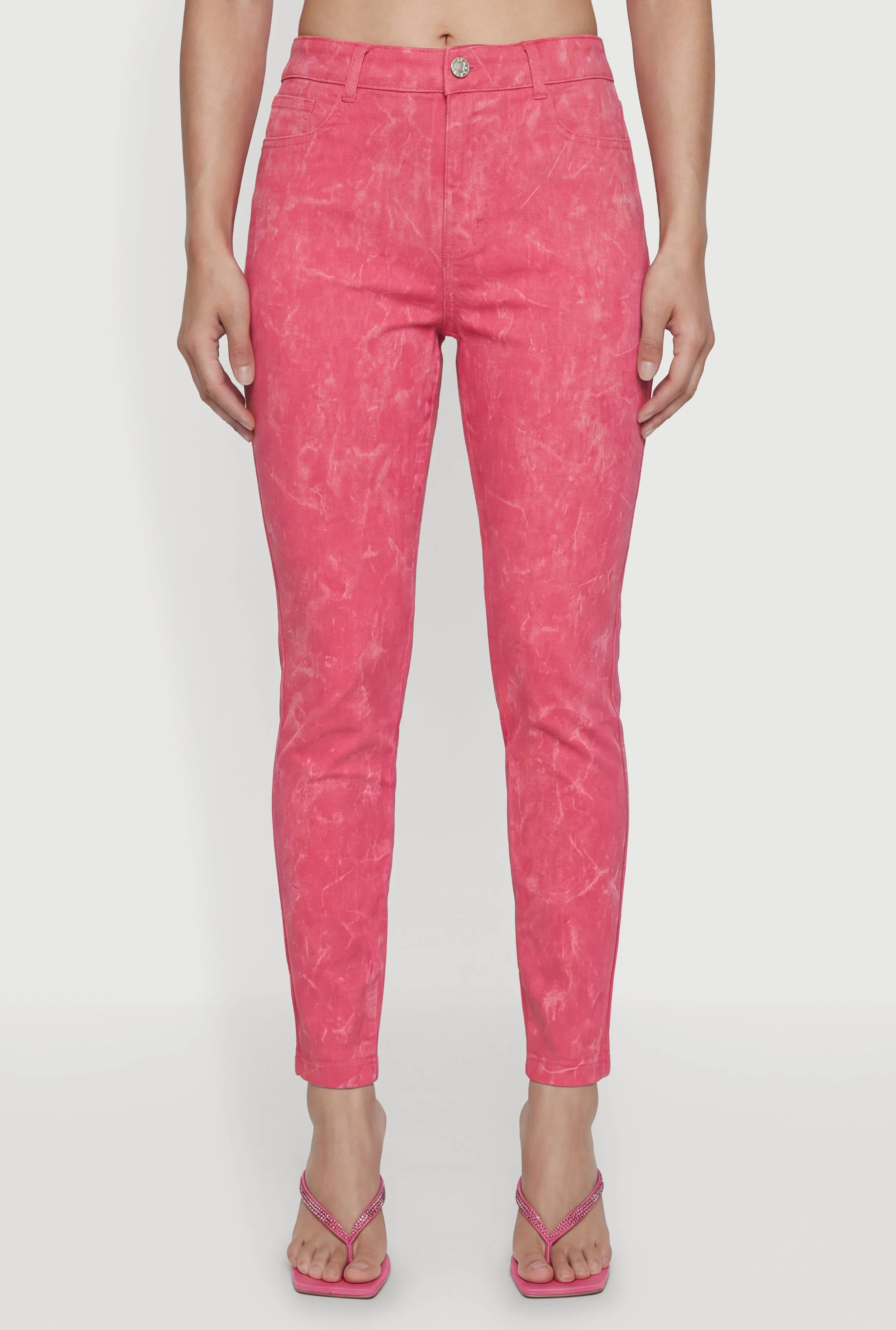 Hyper Stretch High Waisted Pull On Skinny Pants sold by Rainbow product image thumbnail 3