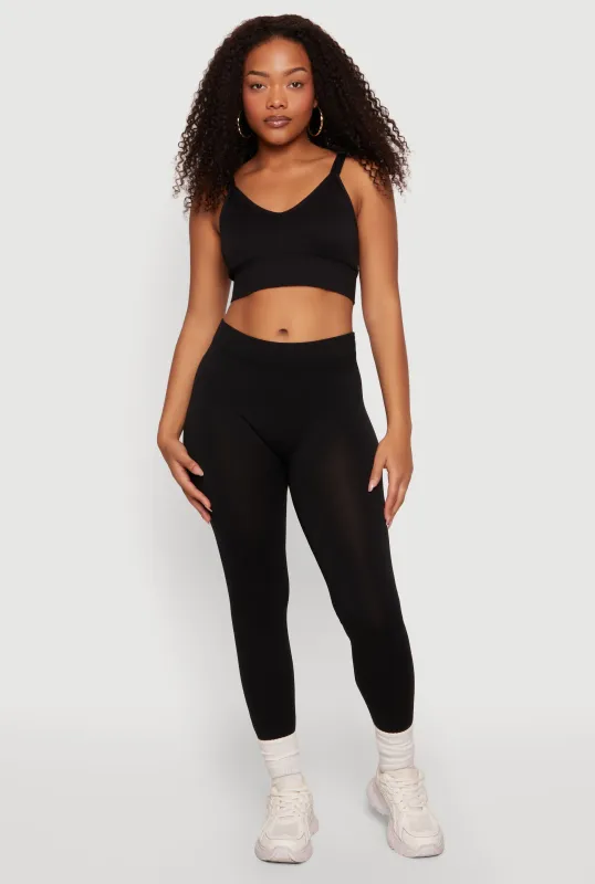 Seamless Basic Leggings made by Rainbow