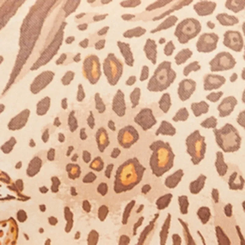 Plus Size Floral and Animal Print Cami Maxi Dress sold by Rainbow product image thumbnail 4