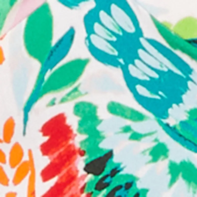 Tropical Floral Fruit Print Wide Leg Pants sold by Rainbow product image thumbnail 4