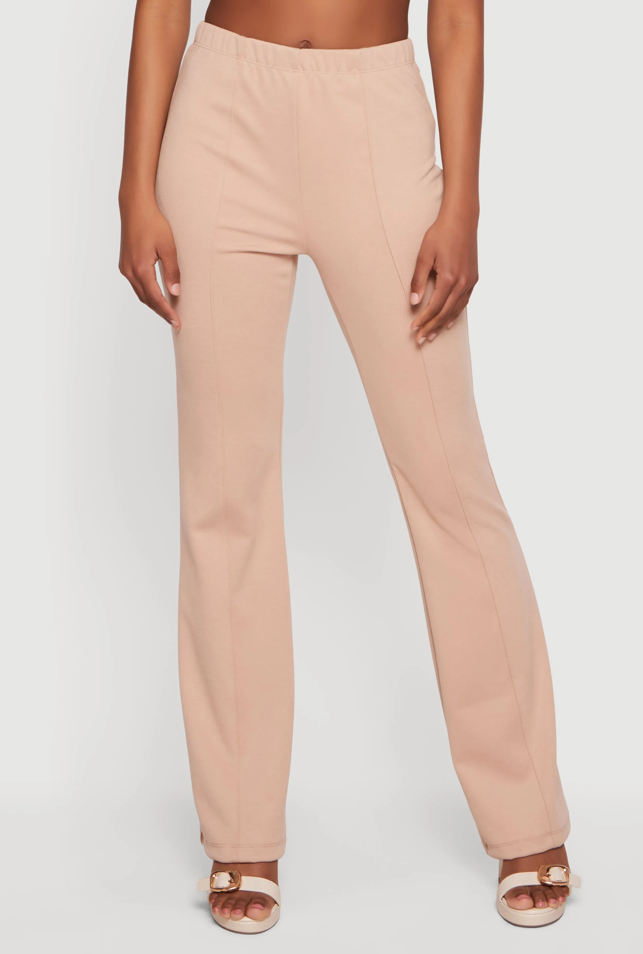 Ponte Boot Cut Pull On Dress Pants sold by Rainbow product image thumbnail 3