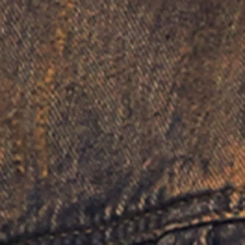 Acid Wash Denim Micro Cutoff Shorts sold by Rainbow product image thumbnail 4