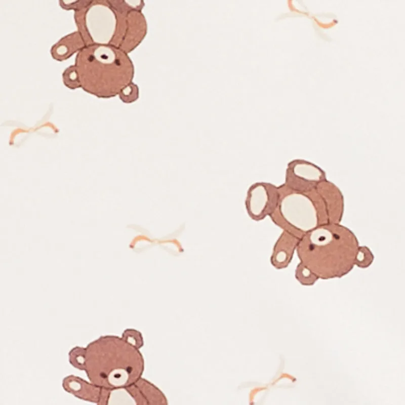 Plus Size Born To Be Lazy Bear Print Pajama Sleepshirt sold by Rainbow product image thumbnail 3
