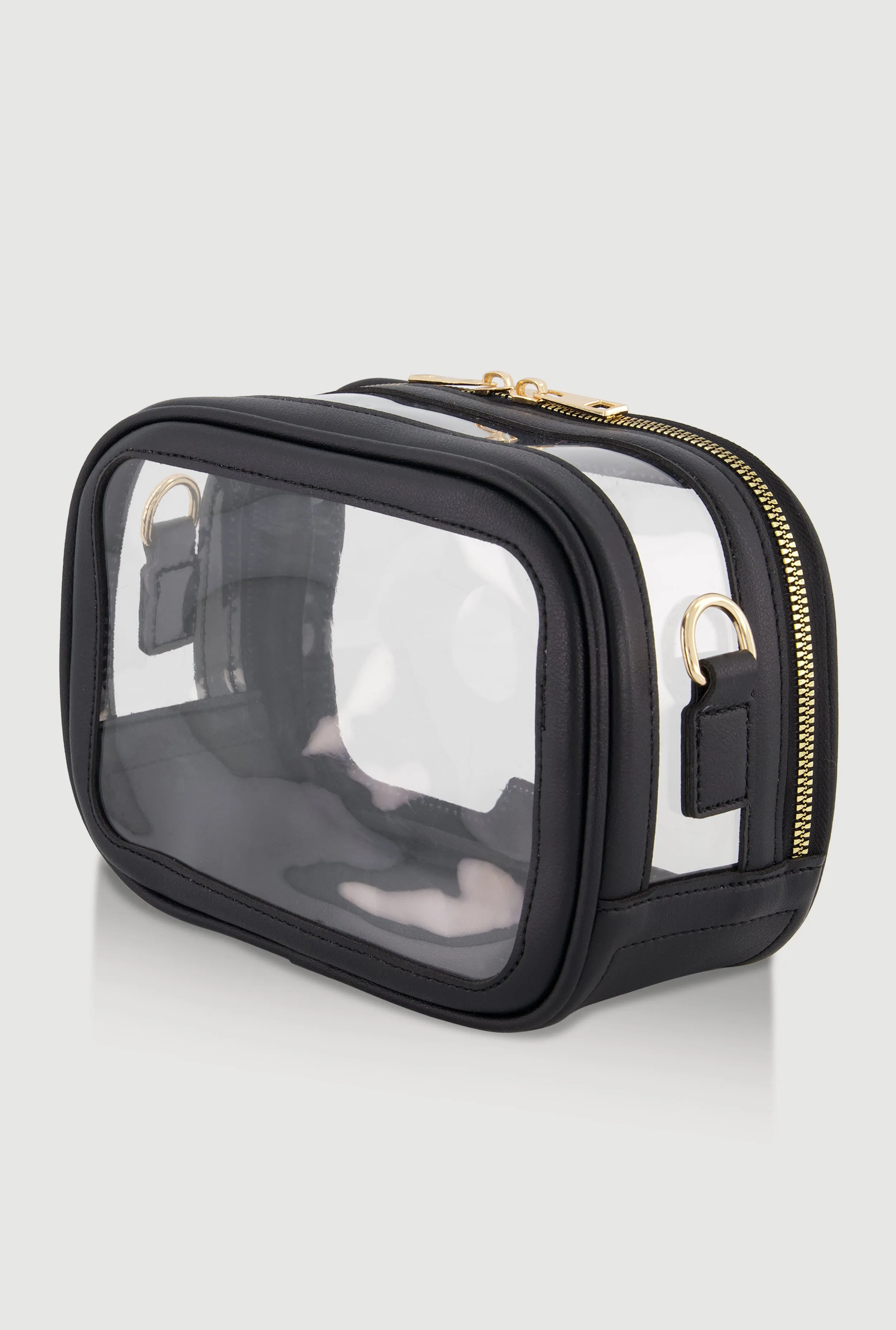 Contrast Trim Clear Crossbody Bag sold by Rainbow product image thumbnail 4