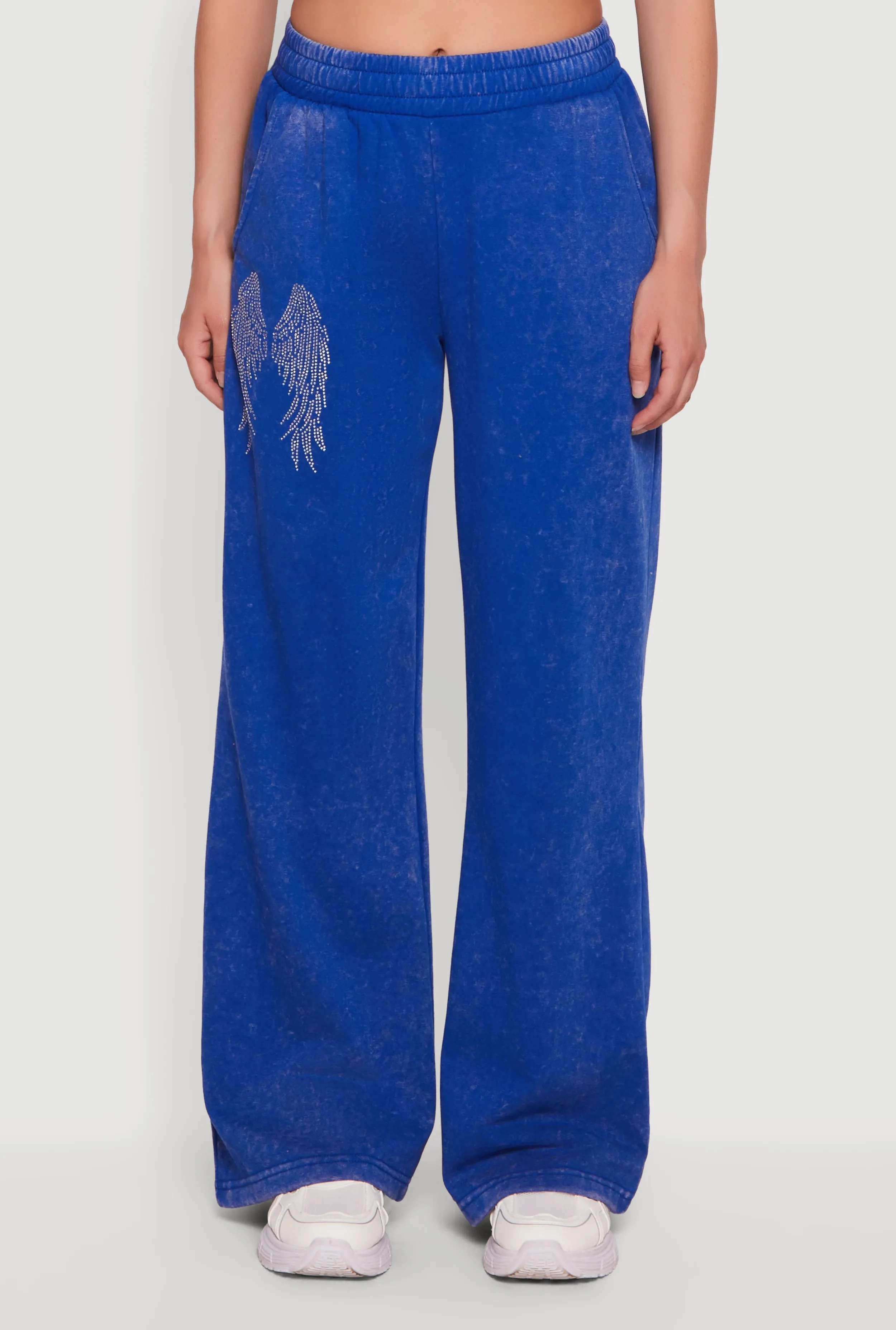 High Waisted Acid Wash Graphic Sweatpants sold by Rainbow product image thumbnail 3