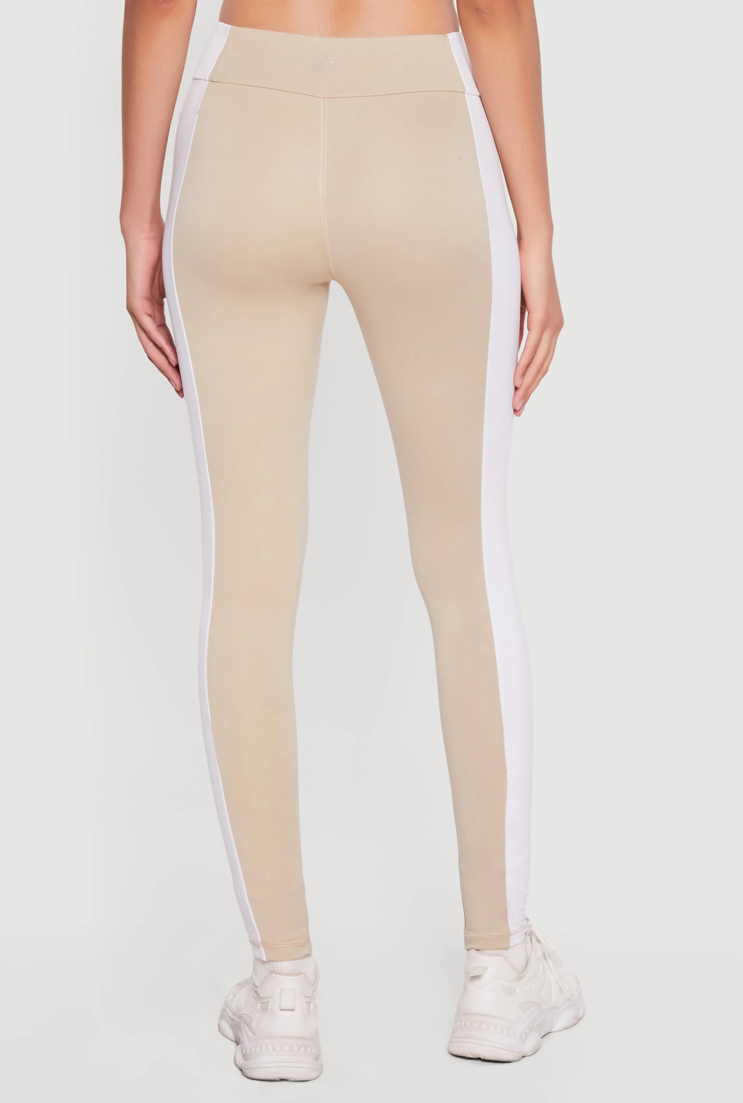 High Waisted Contrast Trim Leggings sold by Rainbow product image thumbnail 5