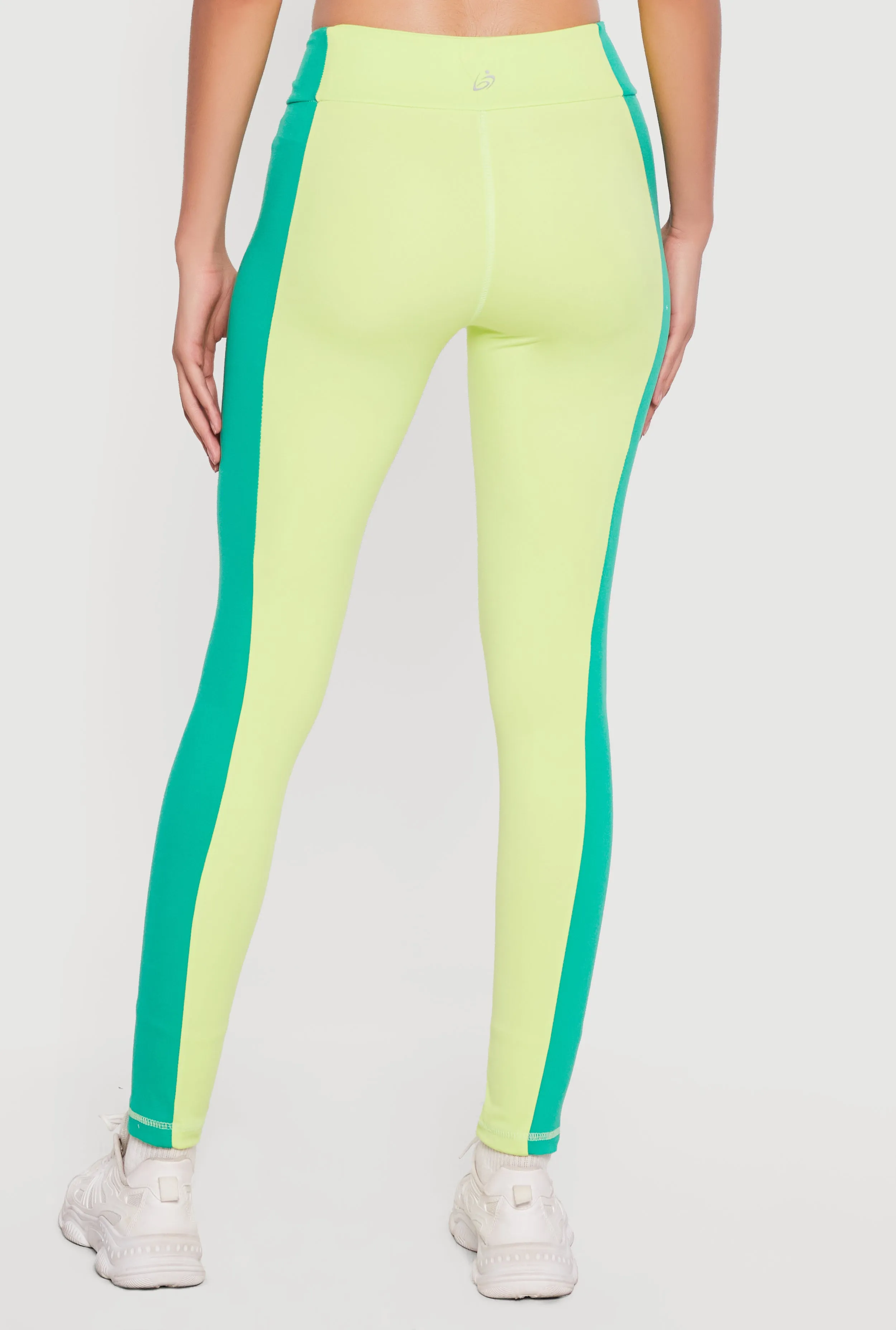 High Waisted Contrast Trim Leggings sold by Rainbow product image thumbnail 5