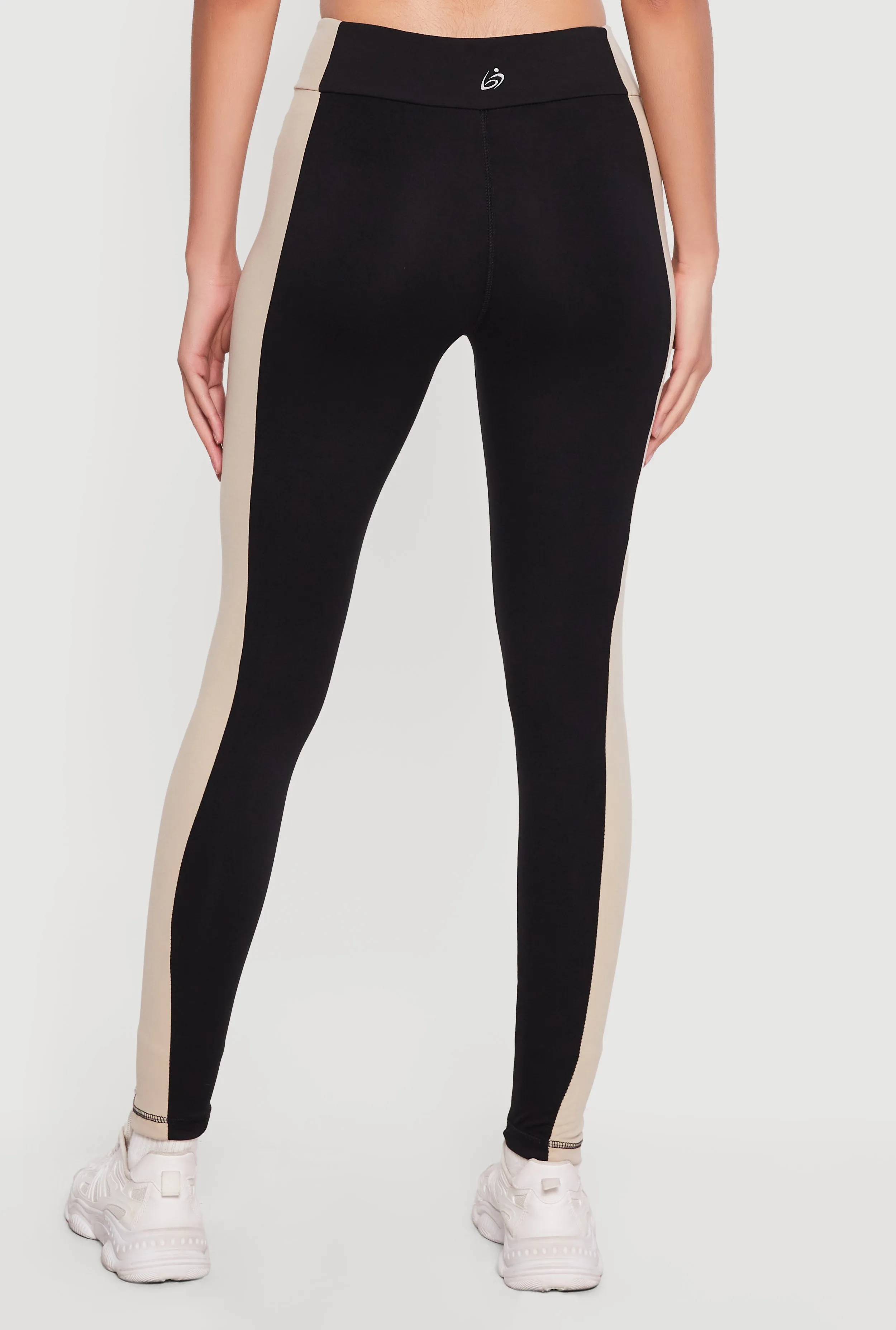 High Waisted Contrast Trim Leggings sold by Rainbow product image thumbnail 5