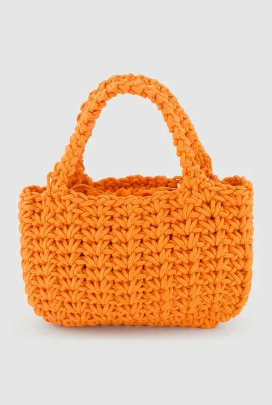 Mini Crochet Handbag made by Rainbow