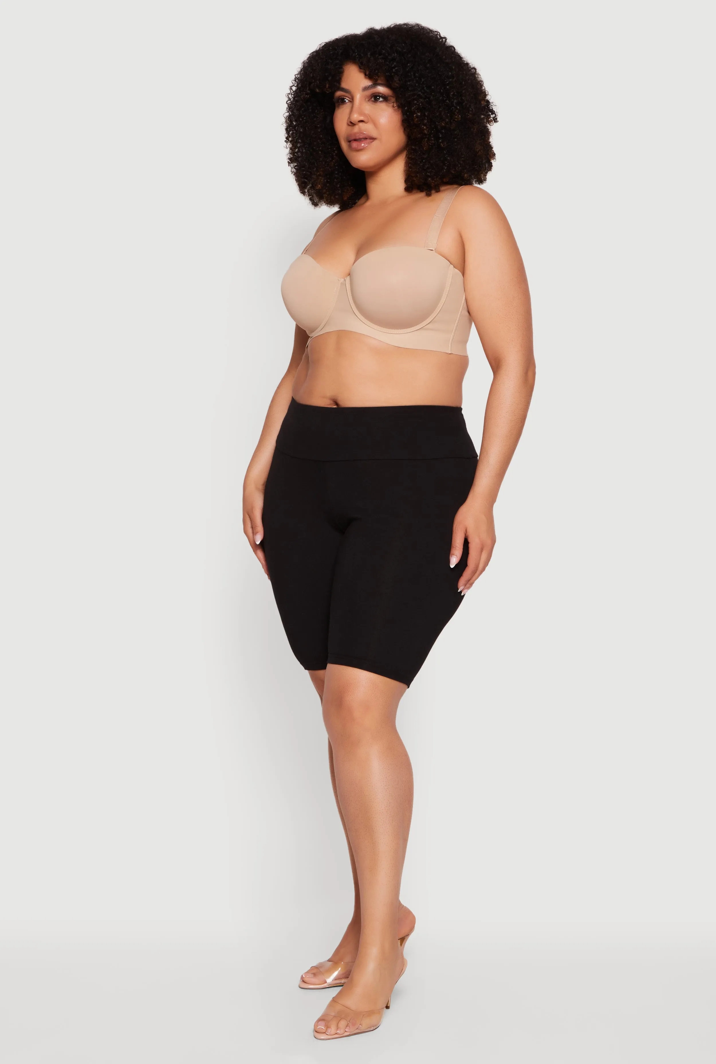 Plus Size Laser Cut Convertible Balconette Bra sold by Rainbow product image thumbnail 3