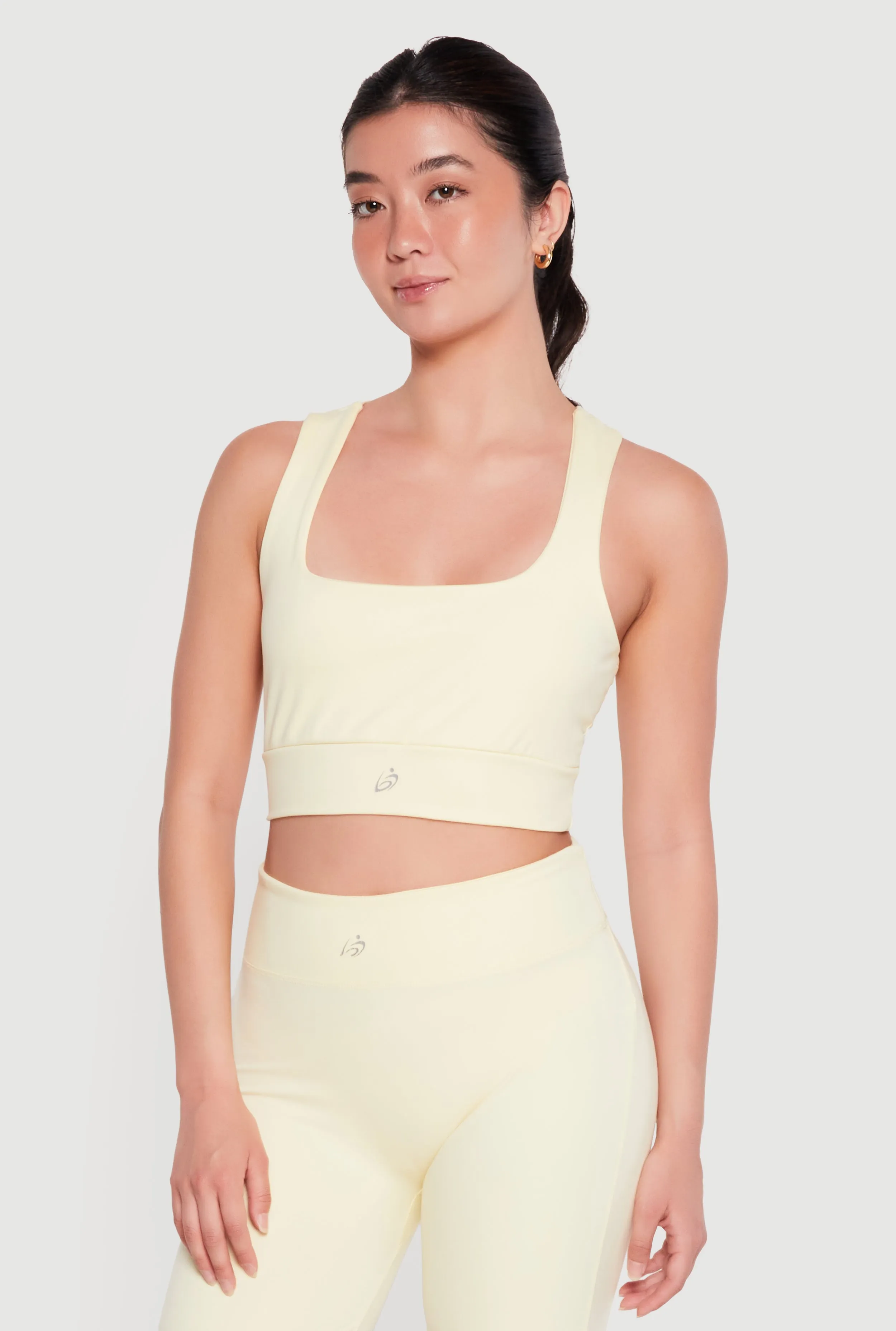 Square Neck Racerback Sports Bra sold by Rainbow product image thumbnail 2
