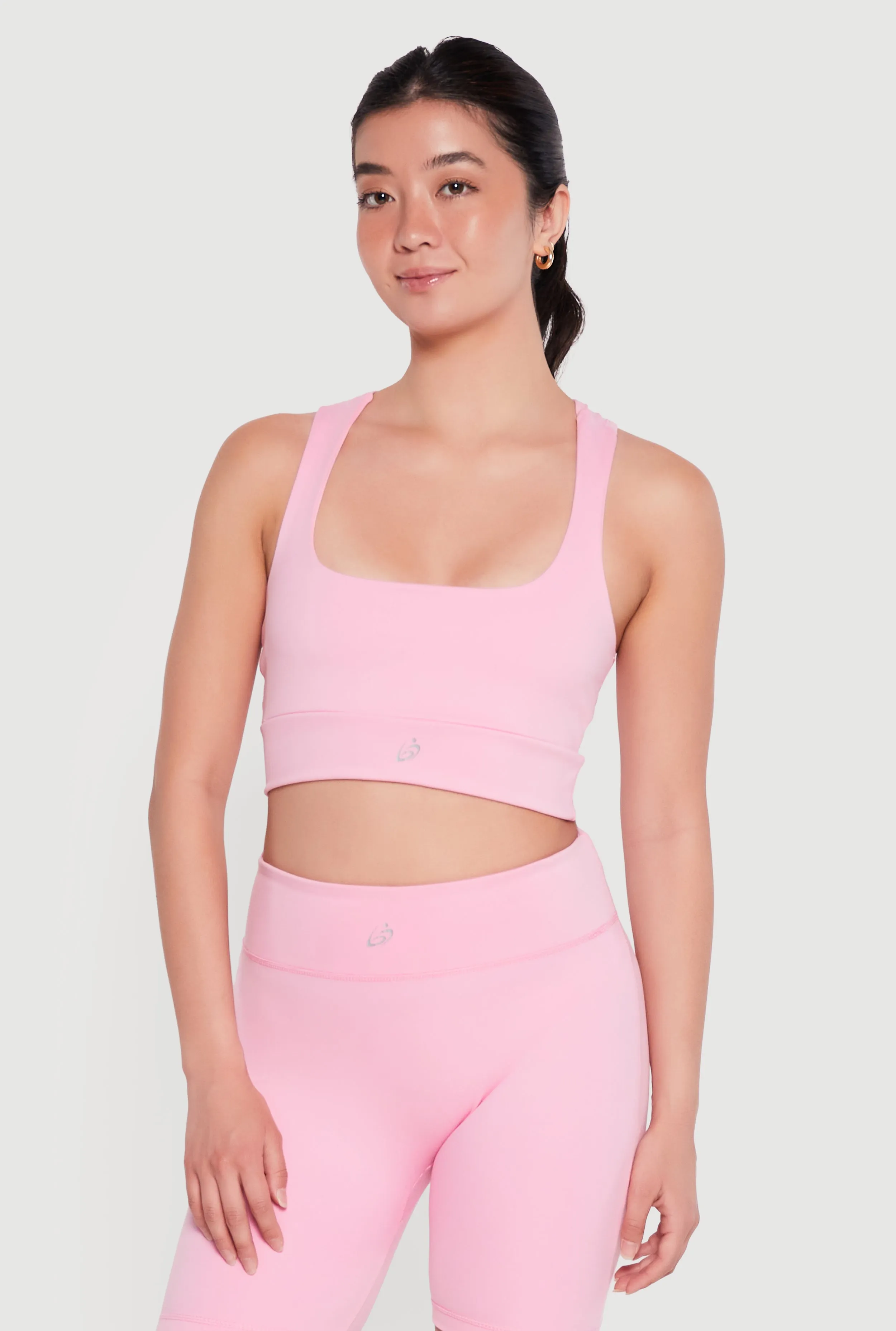 Square Neck Racerback Sports Bra sold by Rainbow product image thumbnail 4
