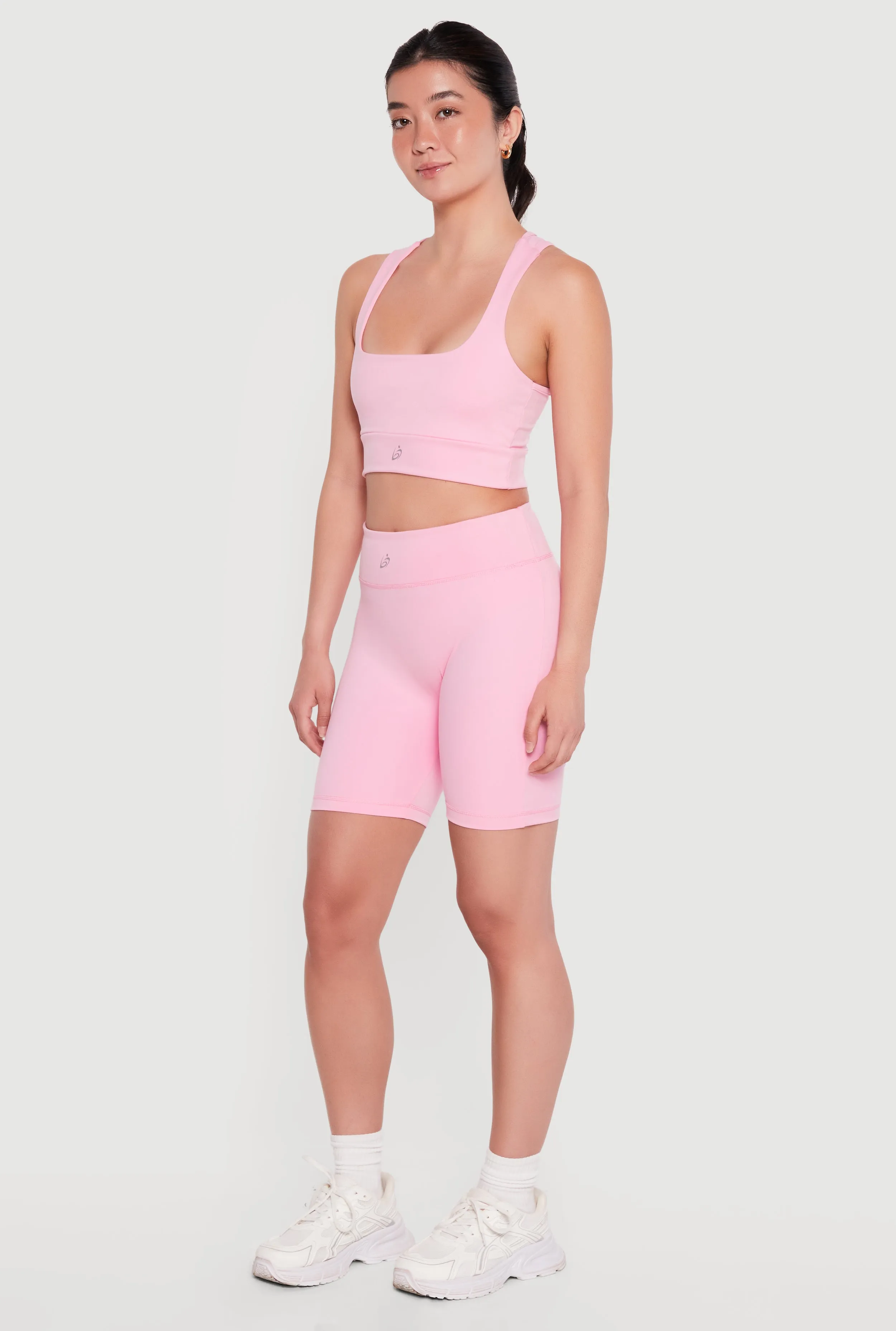 High Waisted Activewear Biker Shorts sold by Rainbow product image thumbnail 2