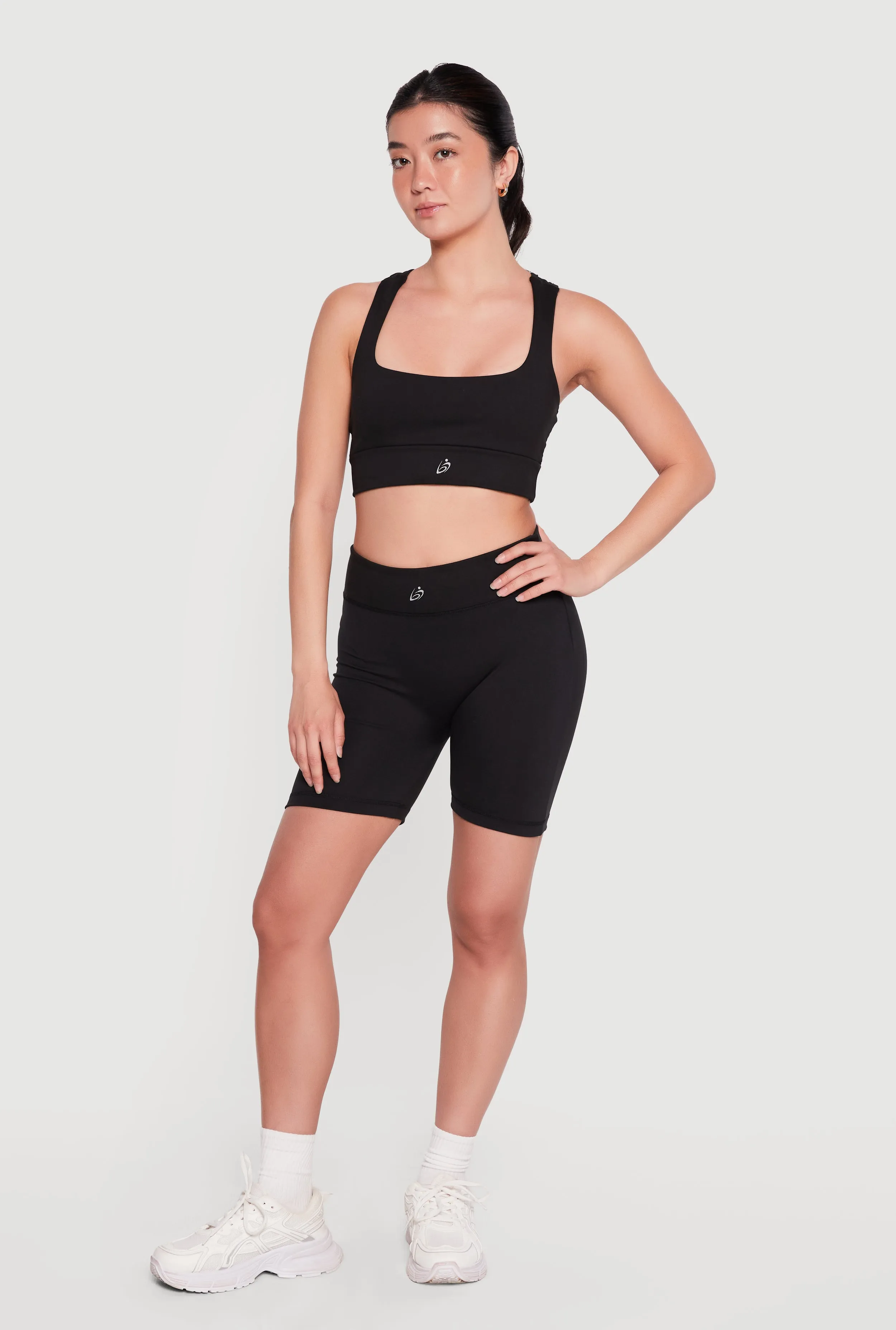 High Waisted Activewear Biker Shorts sold by Rainbow