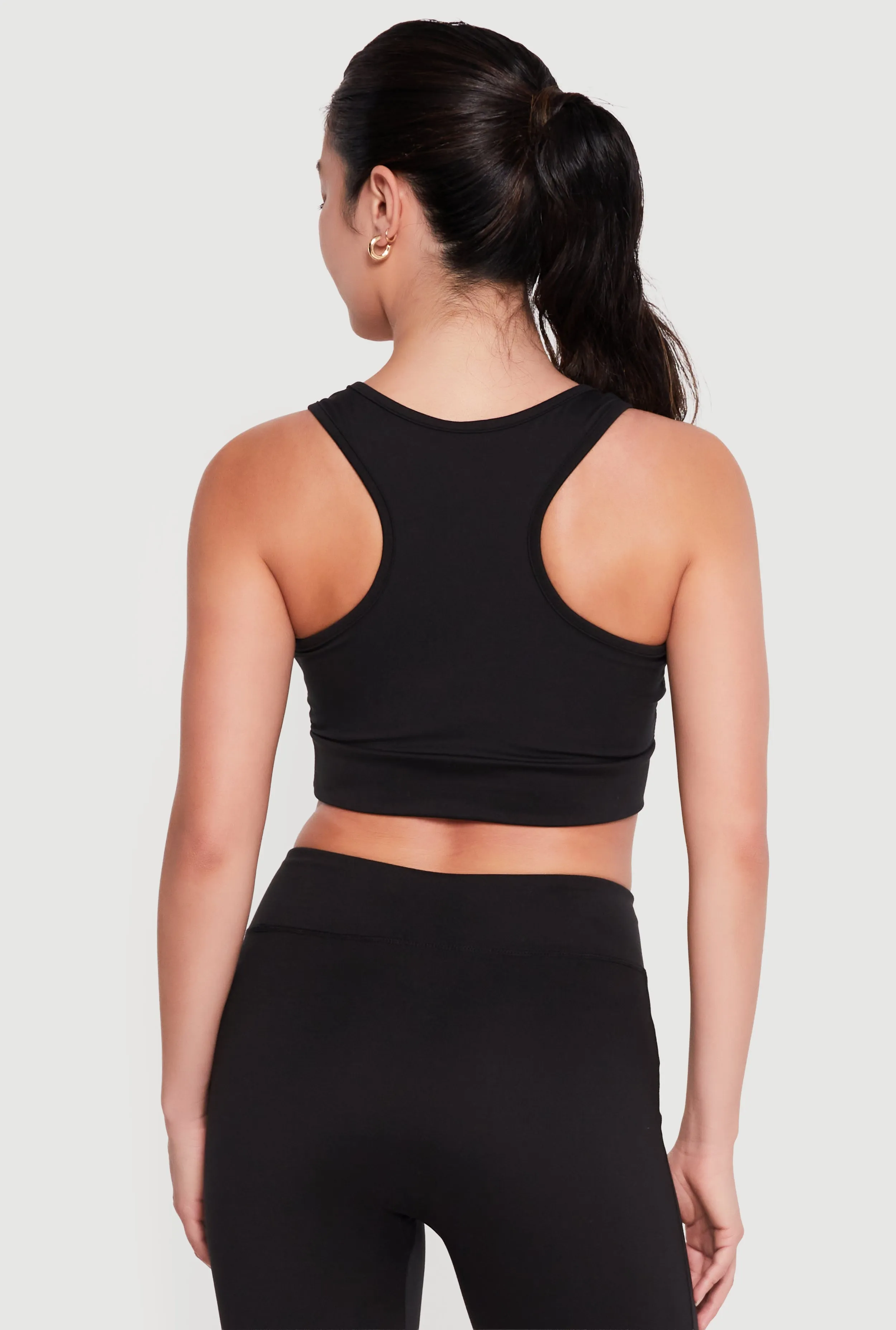 Square Neck Racerback Sports Bra sold by Rainbow product image thumbnail 5