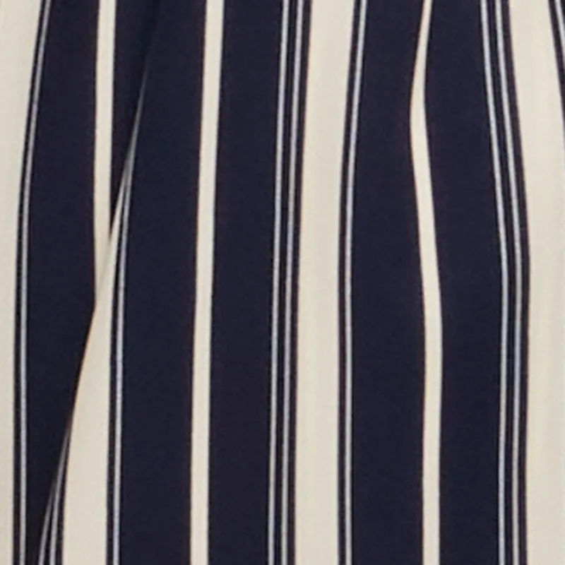 Sleeveless Striped Crop Top with Tie Front Detail sold by Rainbow product image thumbnail 4