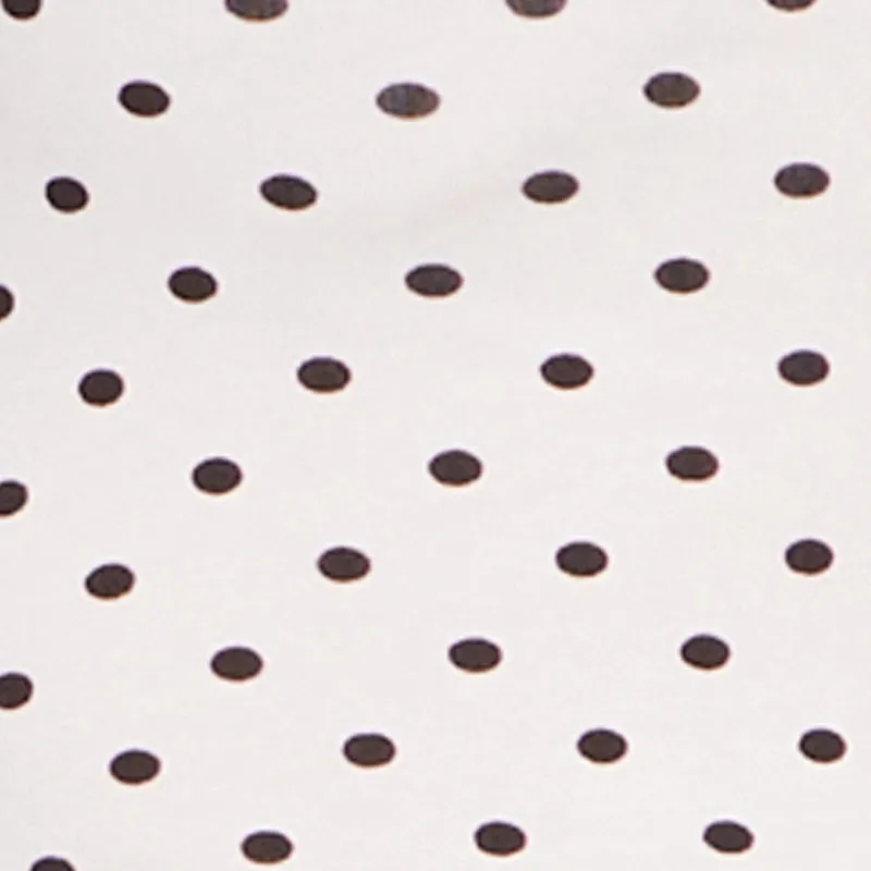 Sleeveless Polka Dot Button Front High Neck Top sold by Rainbow product image thumbnail 4