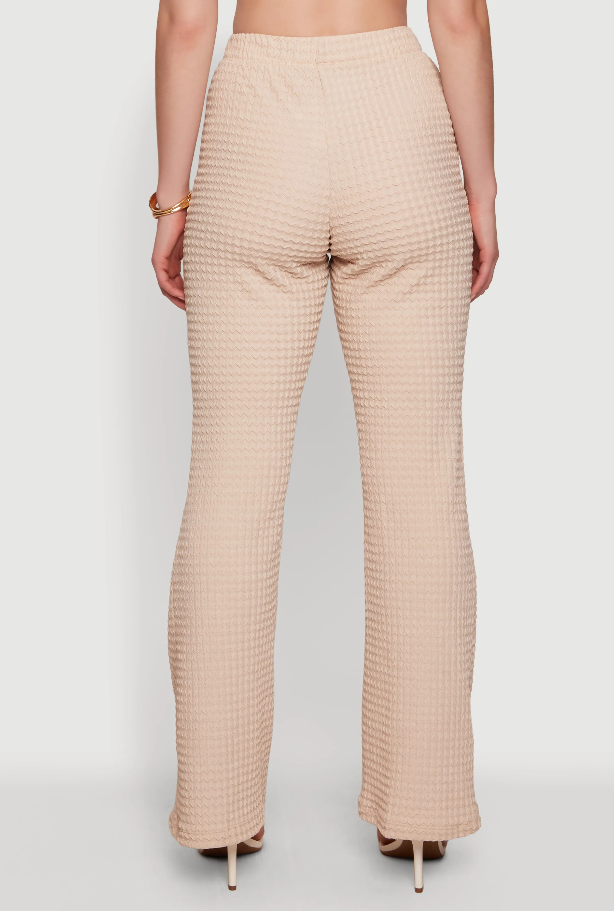 Textured Knit Straight Leg Pants sold by Rainbow product image thumbnail 5