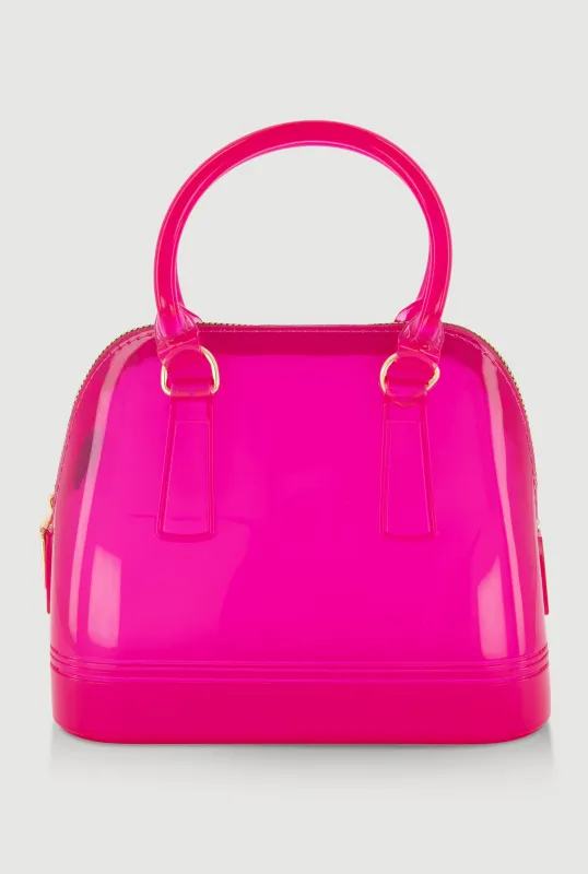 Jelly Satchel Purse made by Rainbow