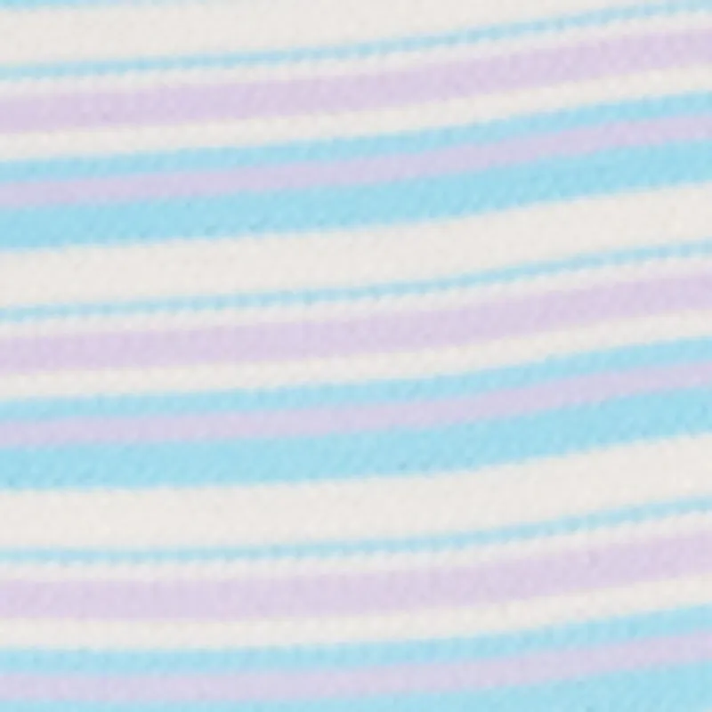Striped Keyhole Detail Side Slit Midi Dress sold by Rainbow product image thumbnail 4