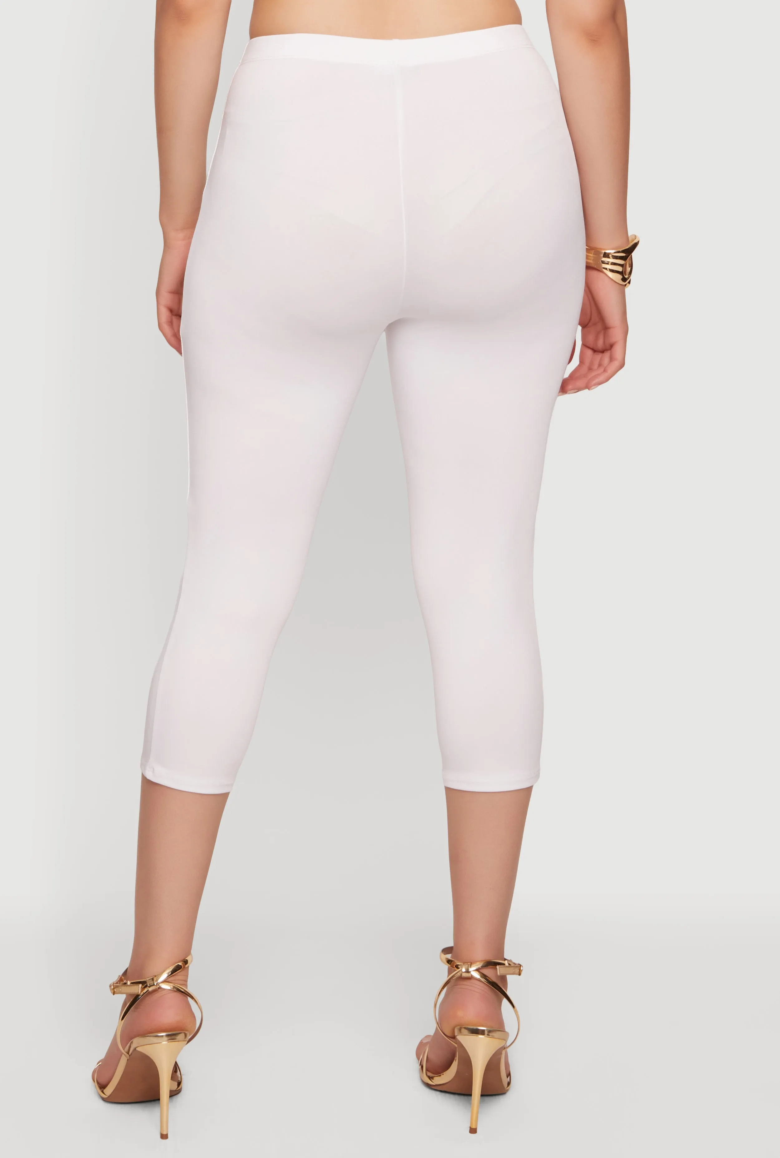 High Waisted Capri Leggings sold by Rainbow product image thumbnail 5