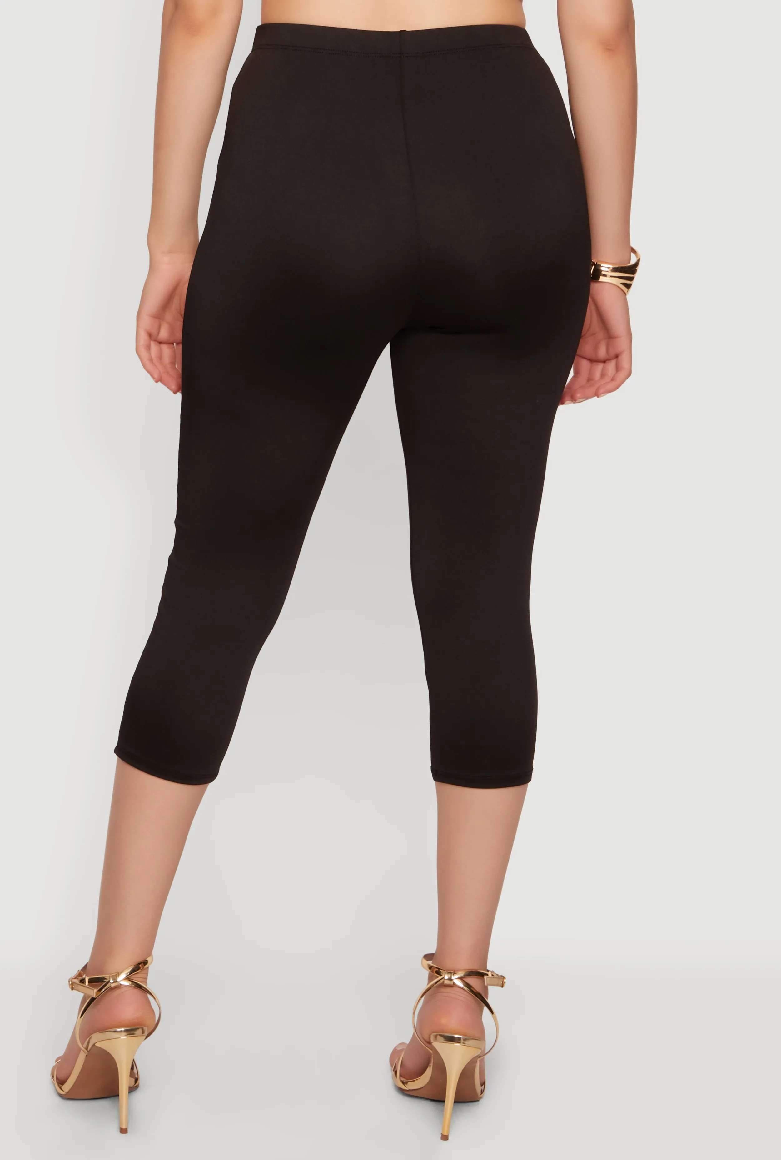 High Waisted Capri Leggings sold by Rainbow product image thumbnail 5