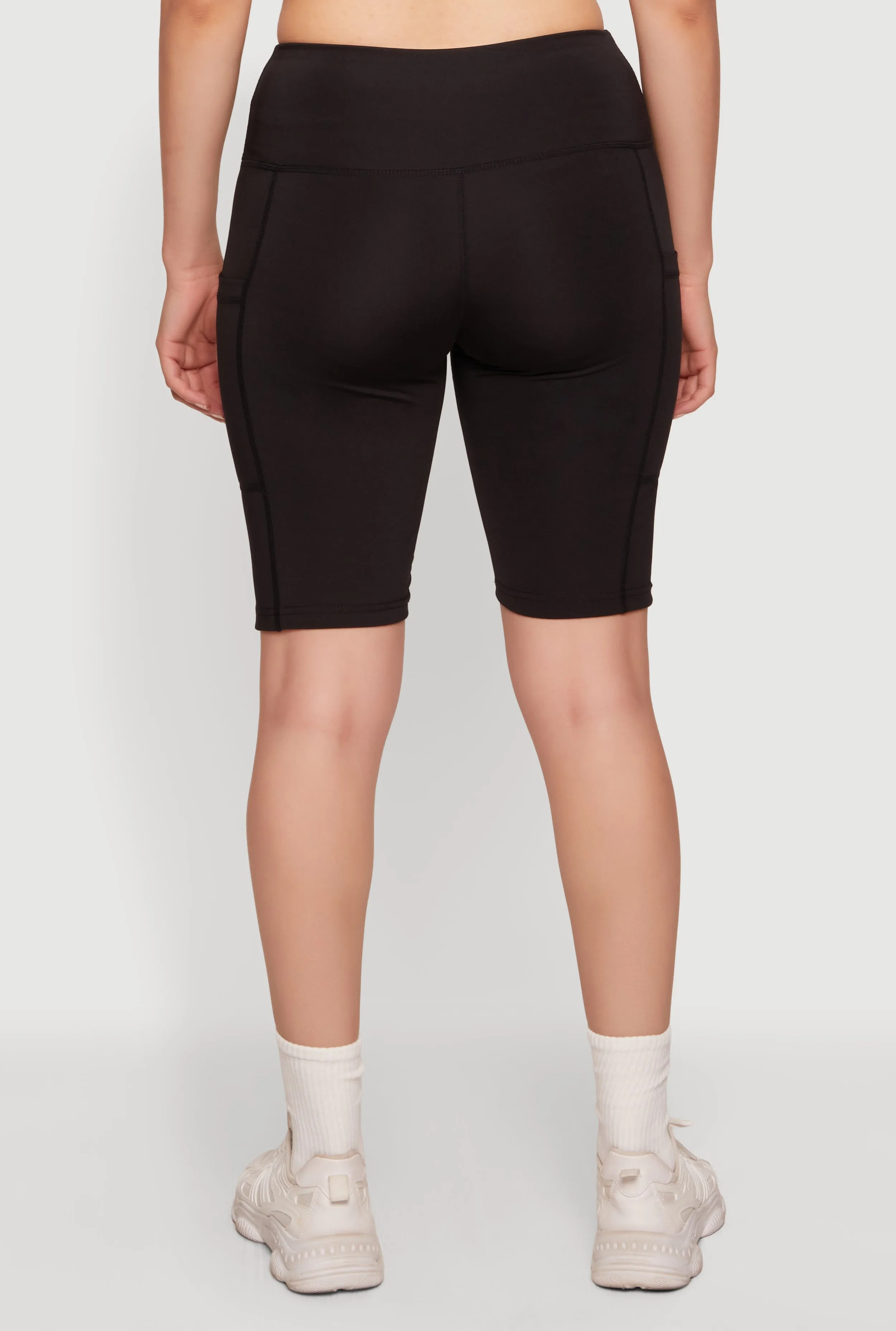 High Waist Side Pocket Bike Shorts sold by Rainbow product image thumbnail 5