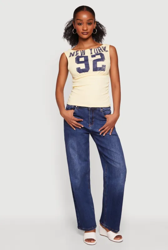 New York 92 Graphic Top made by iris