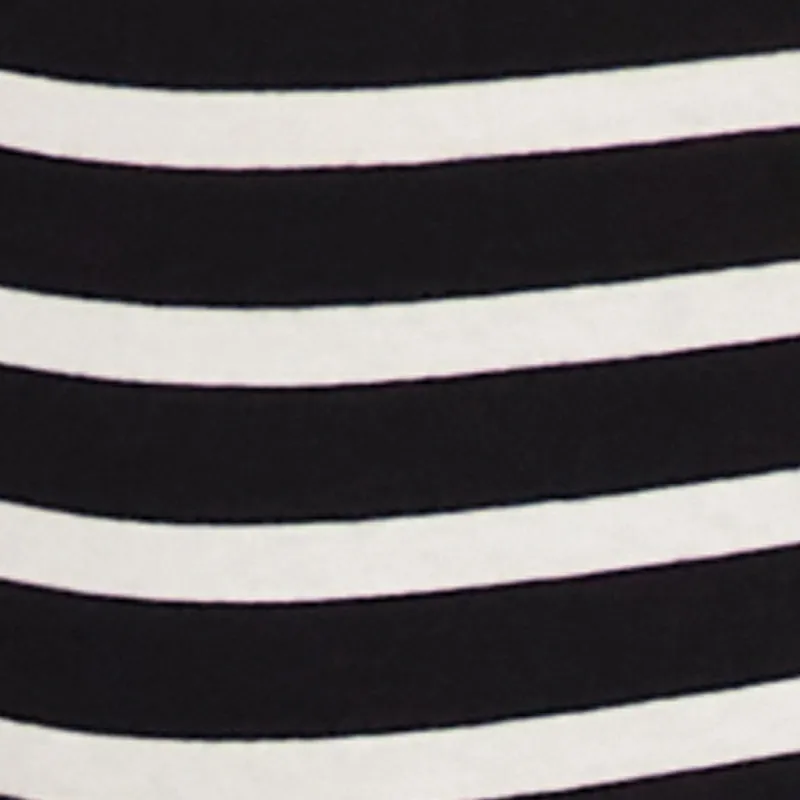 Striped Short Sleeve Crew Neck Bodysuit sold by Rainbow product image thumbnail 4
