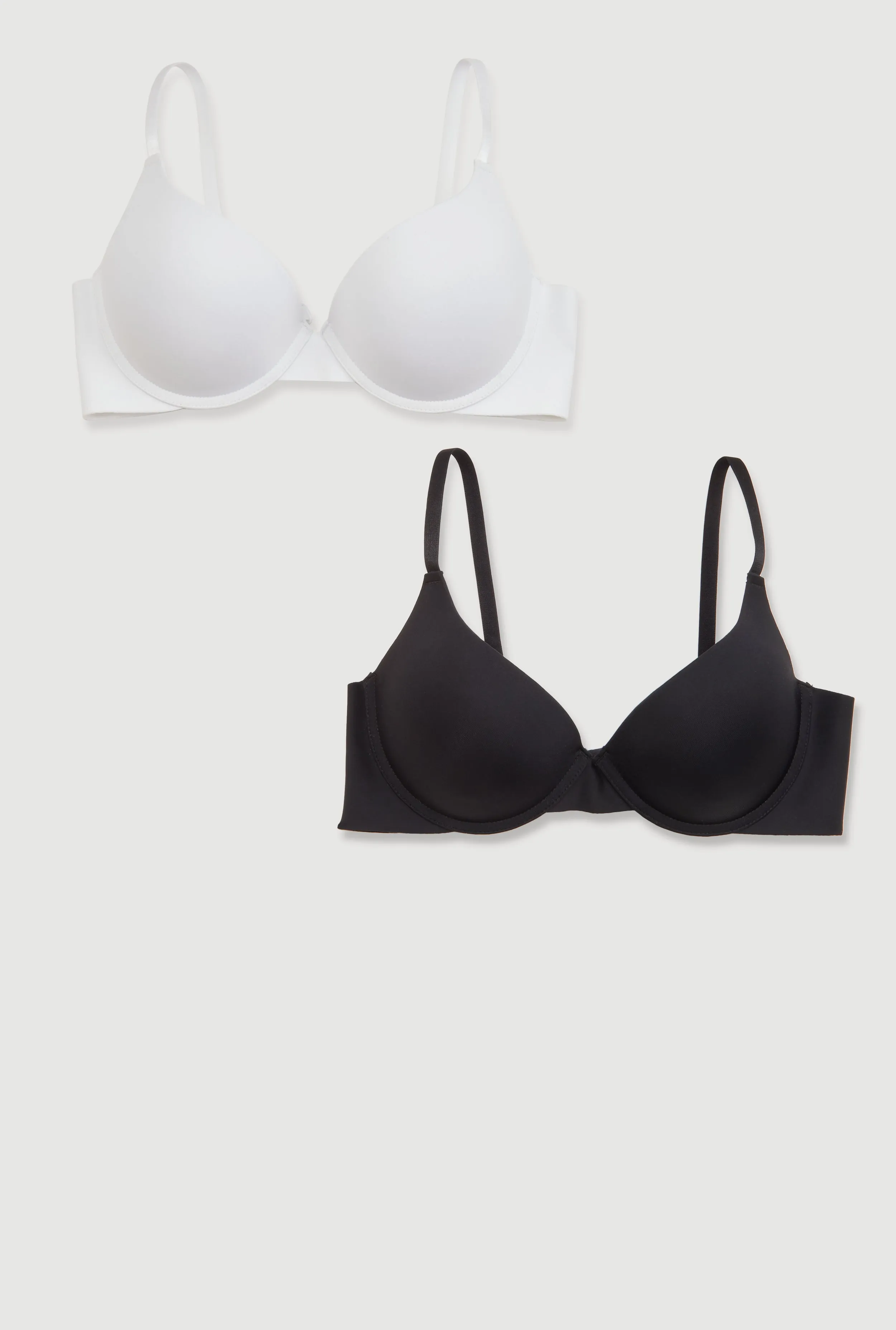 Laser Cut Push Up Plunge Bras 2 Pack sold by Rainbow