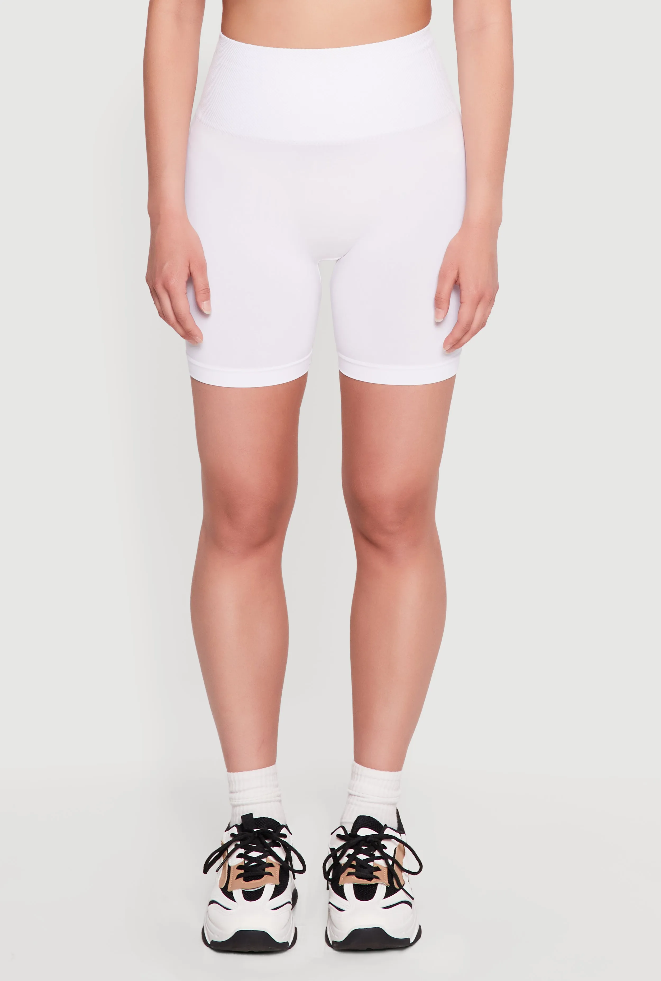 High Waist Seamless Bike Shorts sold by Rainbow product image thumbnail 3