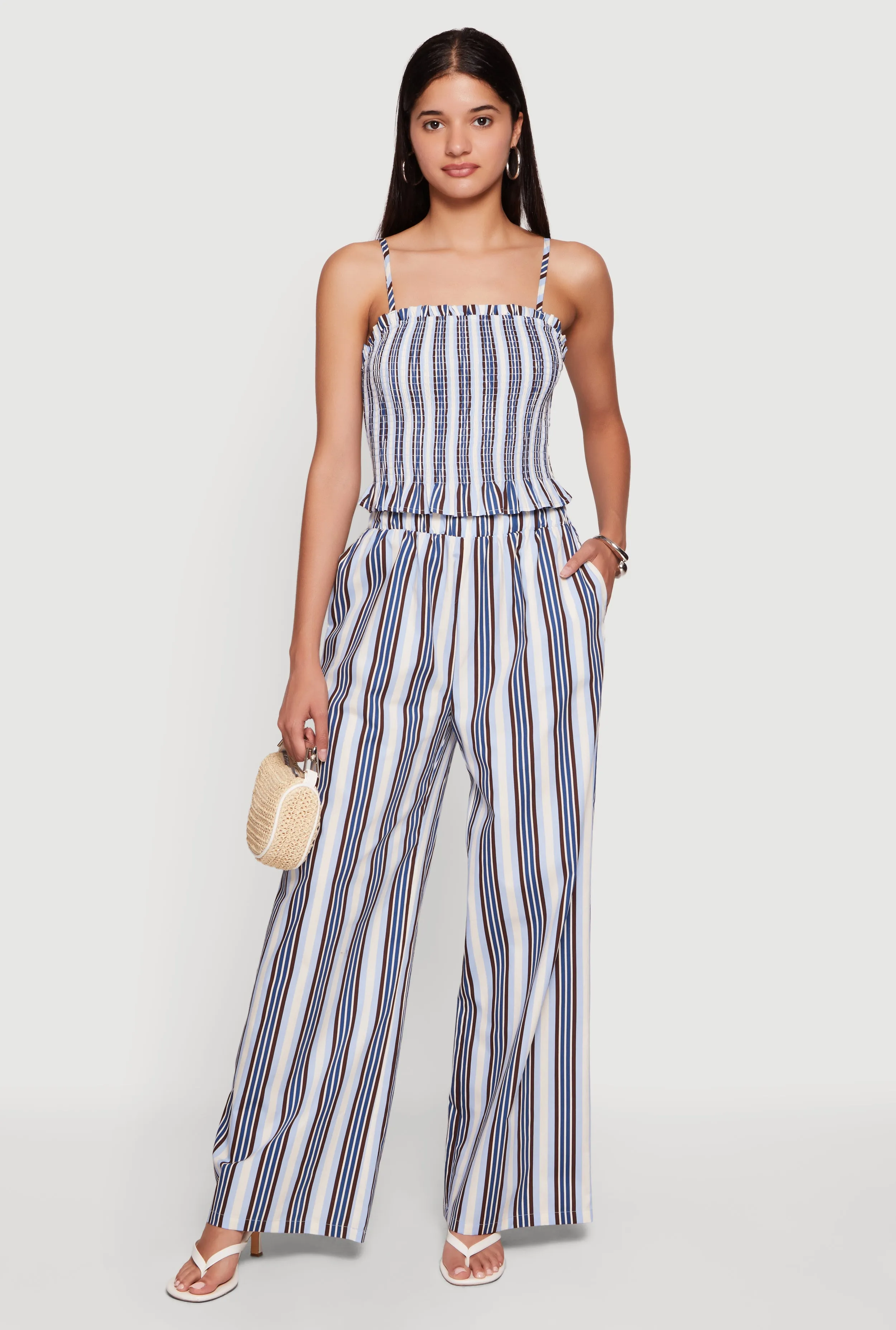 Smocked Striped Cami sold by Rainbow product image thumbnail 2
