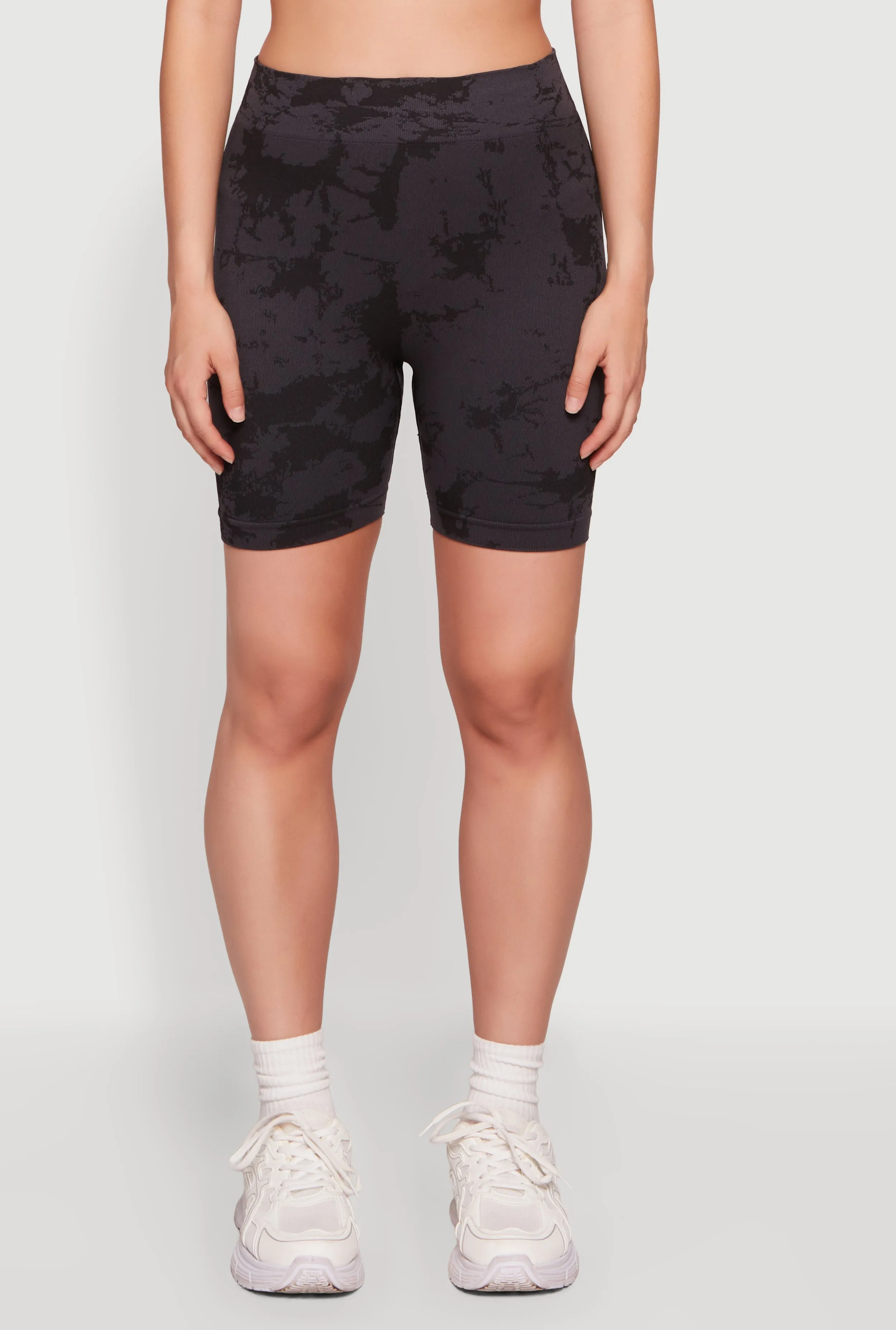 Floral High Waisted Seamless Biker Shorts sold by Rainbow product image thumbnail 3