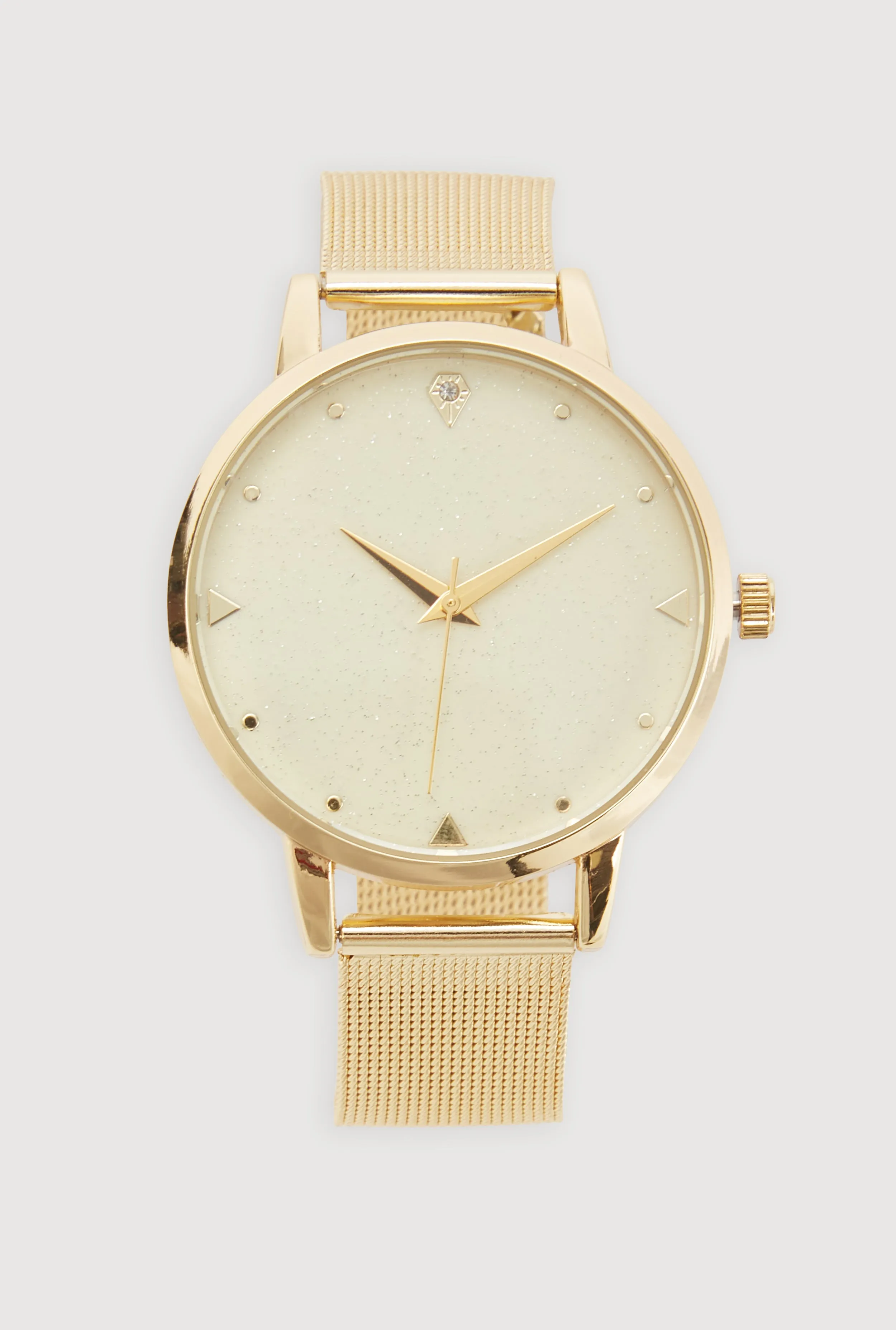 Stainless Steel Metallic Analog Watch sold by Rainbow