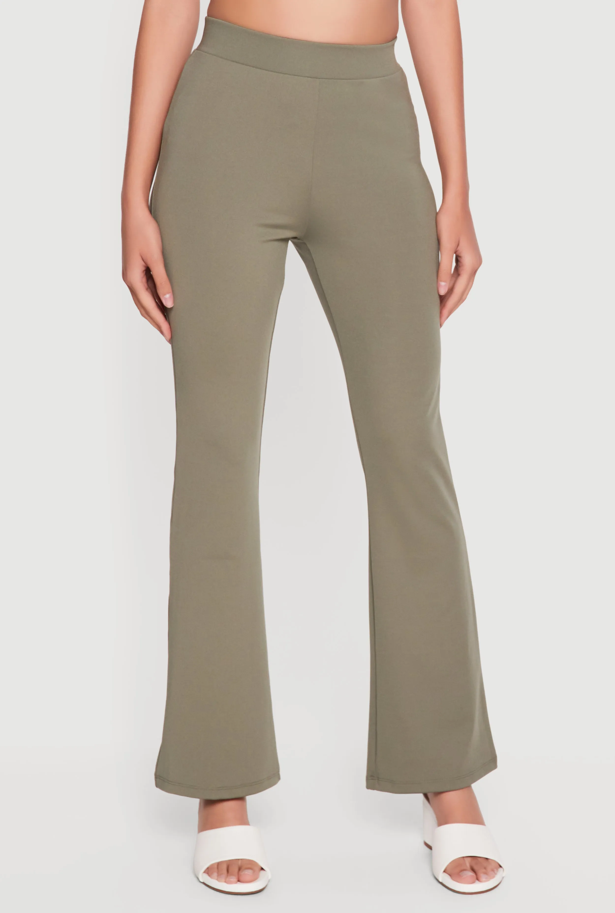 High Waisted Boot Cut Pull On Pants sold by Rainbow product image thumbnail 3