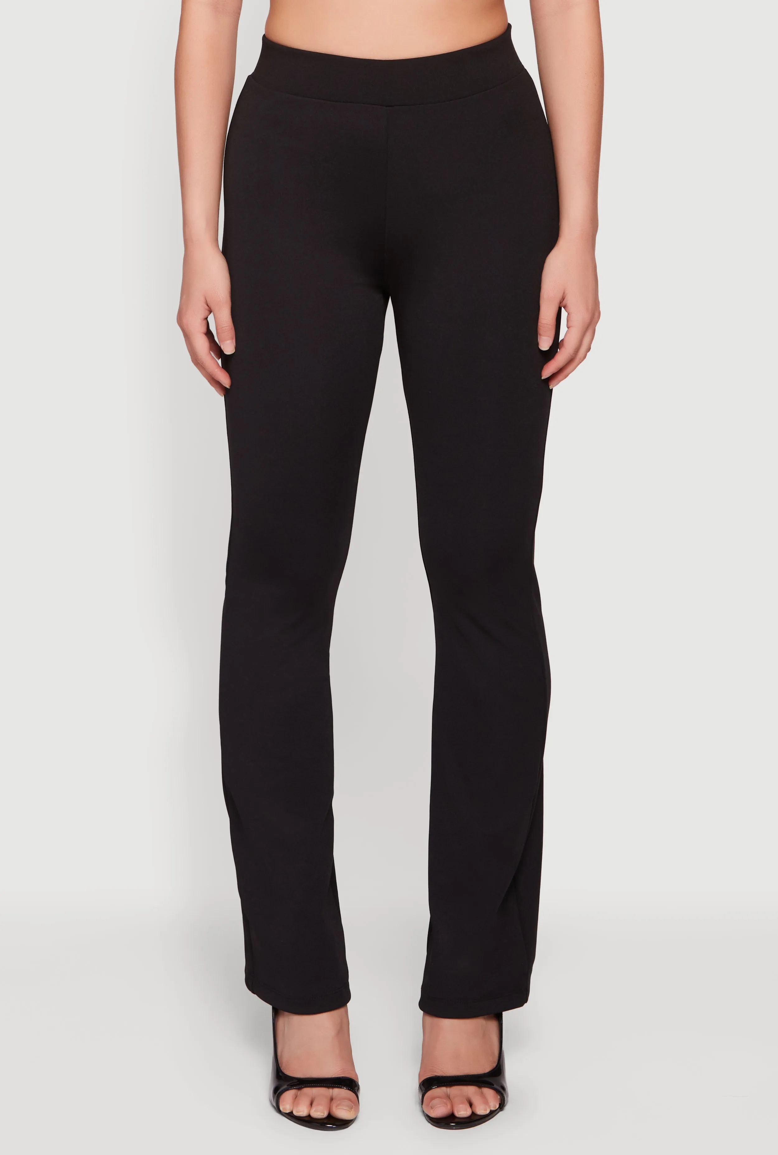 High Waisted Boot Cut Pull On Pants sold by Rainbow product image thumbnail 3