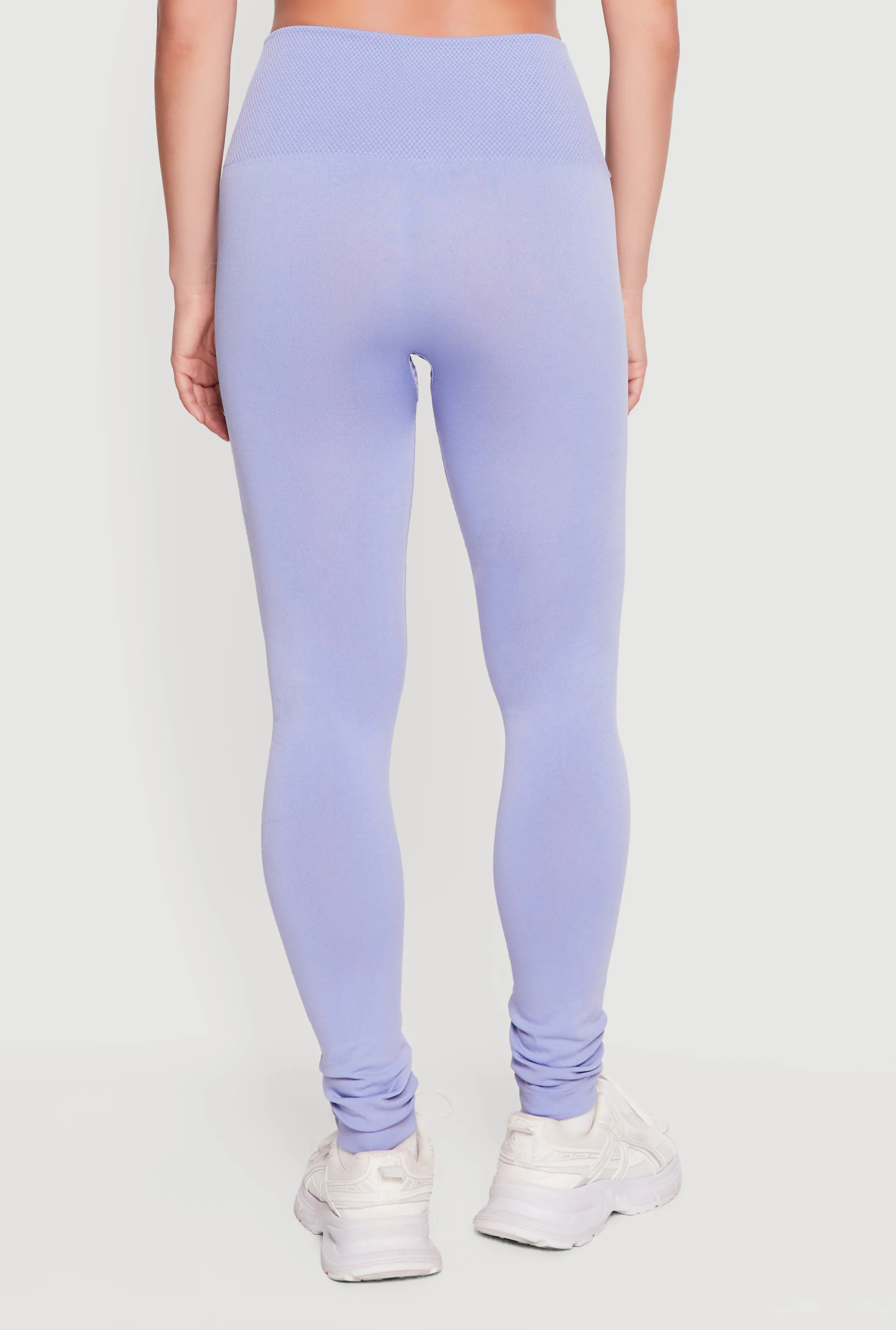 Seamless Waffle Knit High Waisted Leggings sold by Rainbow product image thumbnail 5