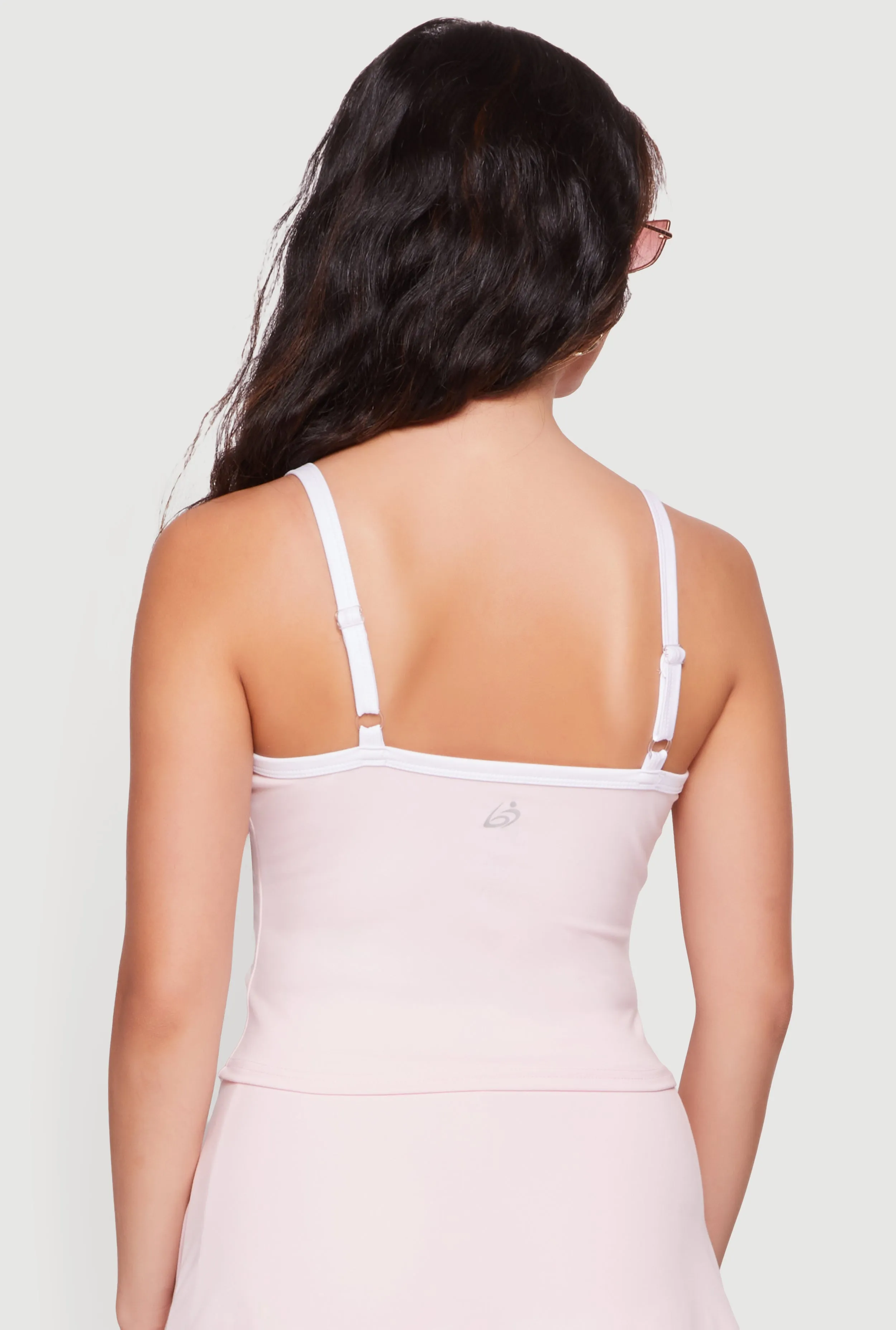 Contrast Trim Cropped Scoop Neck Cami sold by Rainbow product image thumbnail 5