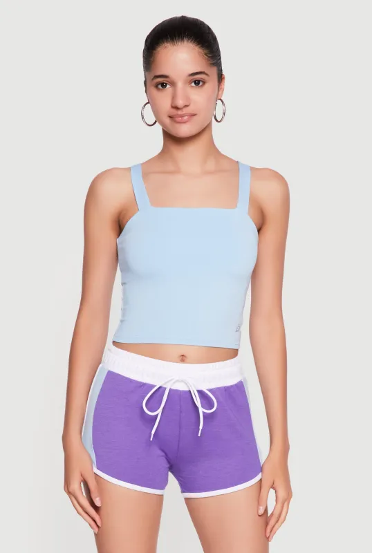 Square Neck Activewear Tank Top made by Rainbow