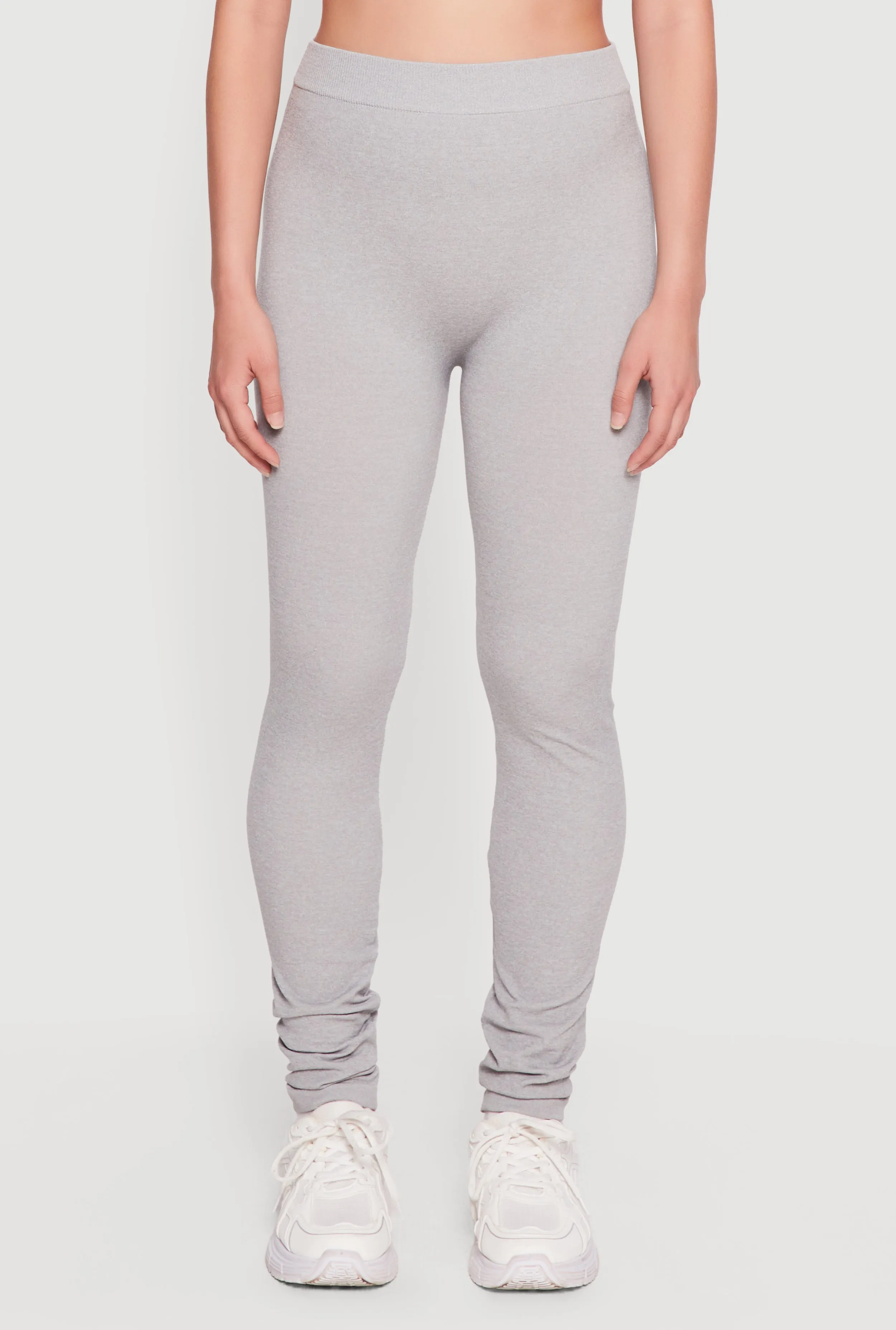 High Waisted Seamless Basic Leggings sold by Rainbow product image thumbnail 3