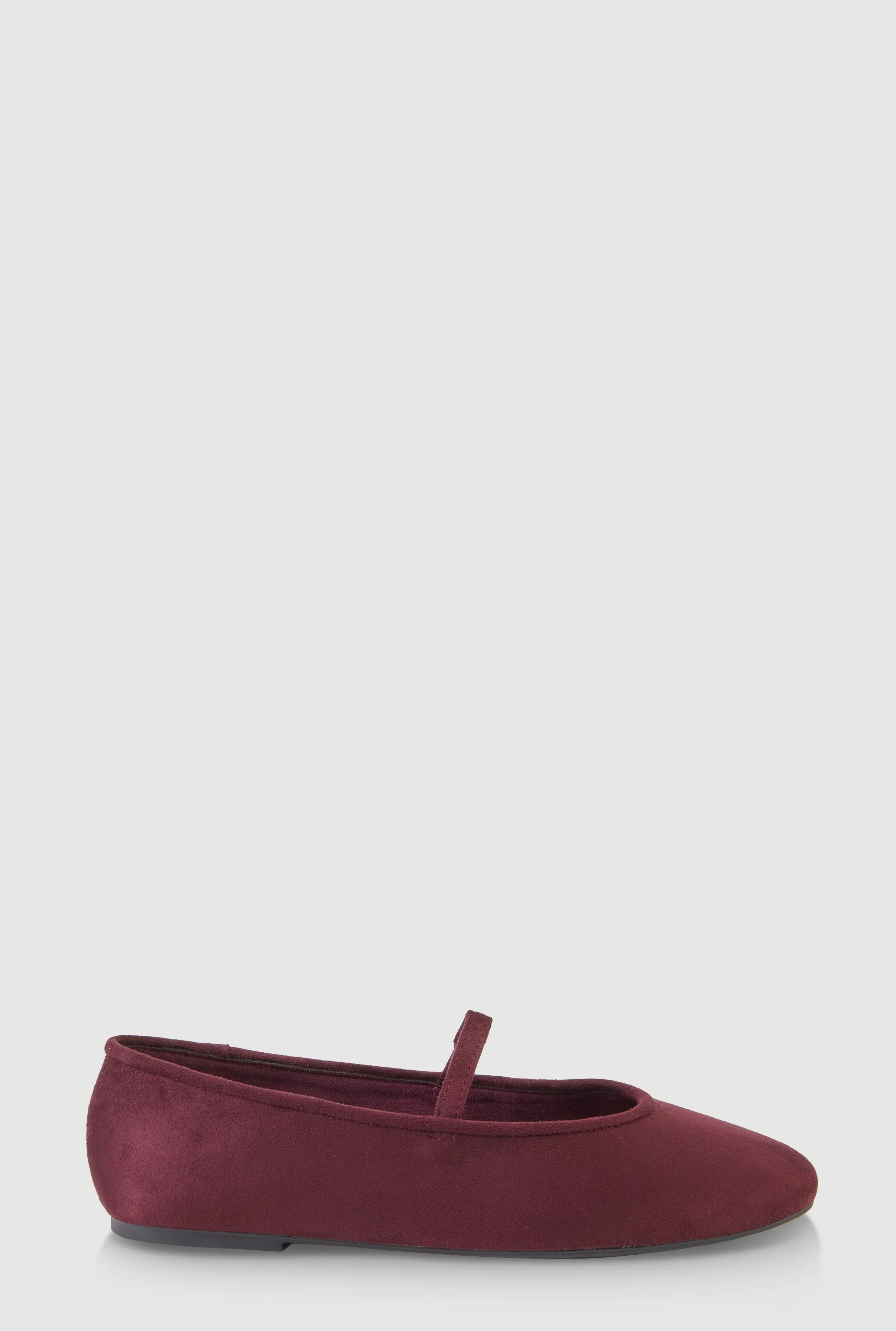 Faux Suede Mary Jane Flats sold by Rainbow product image thumbnail 2